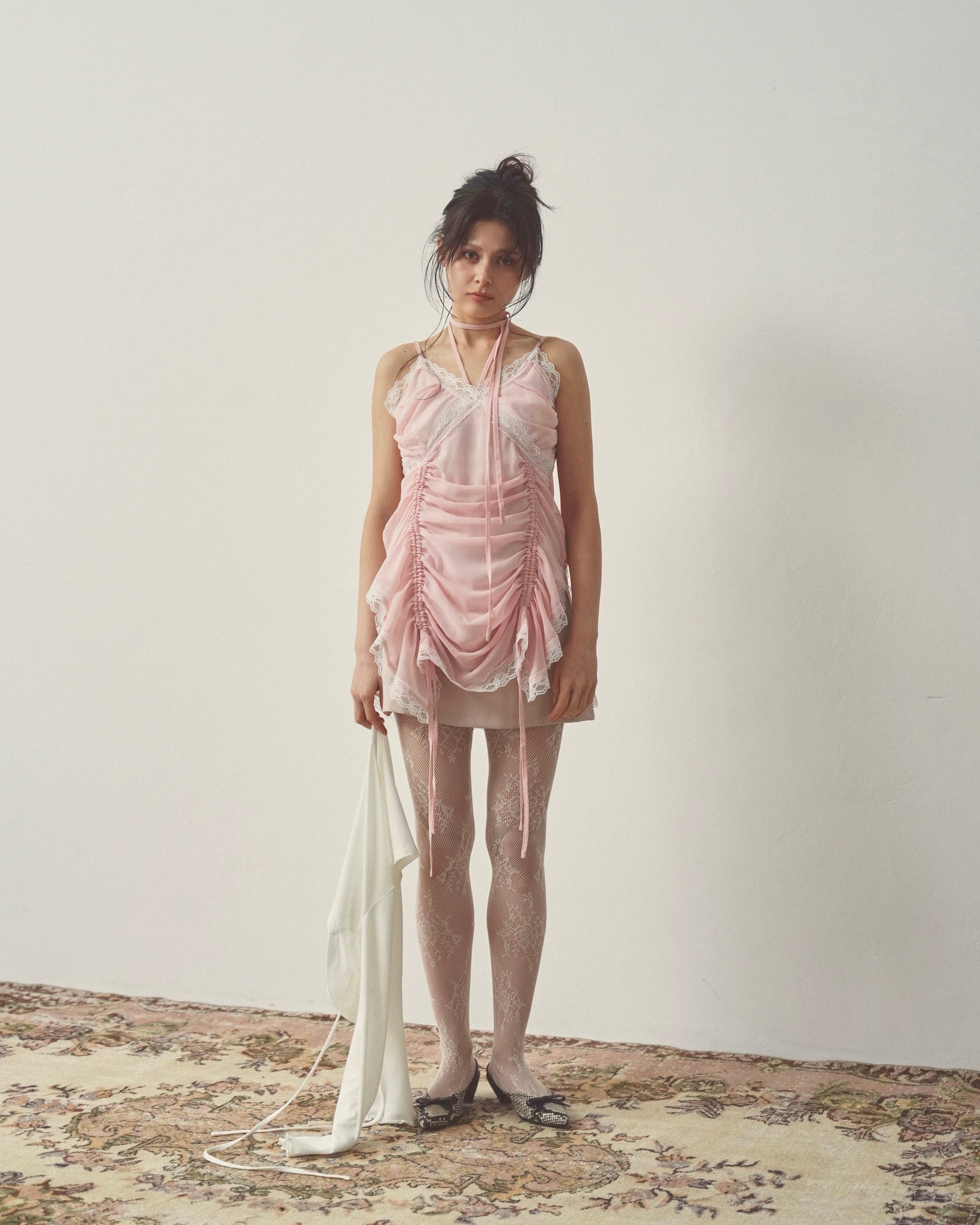 chiffon gather mini op