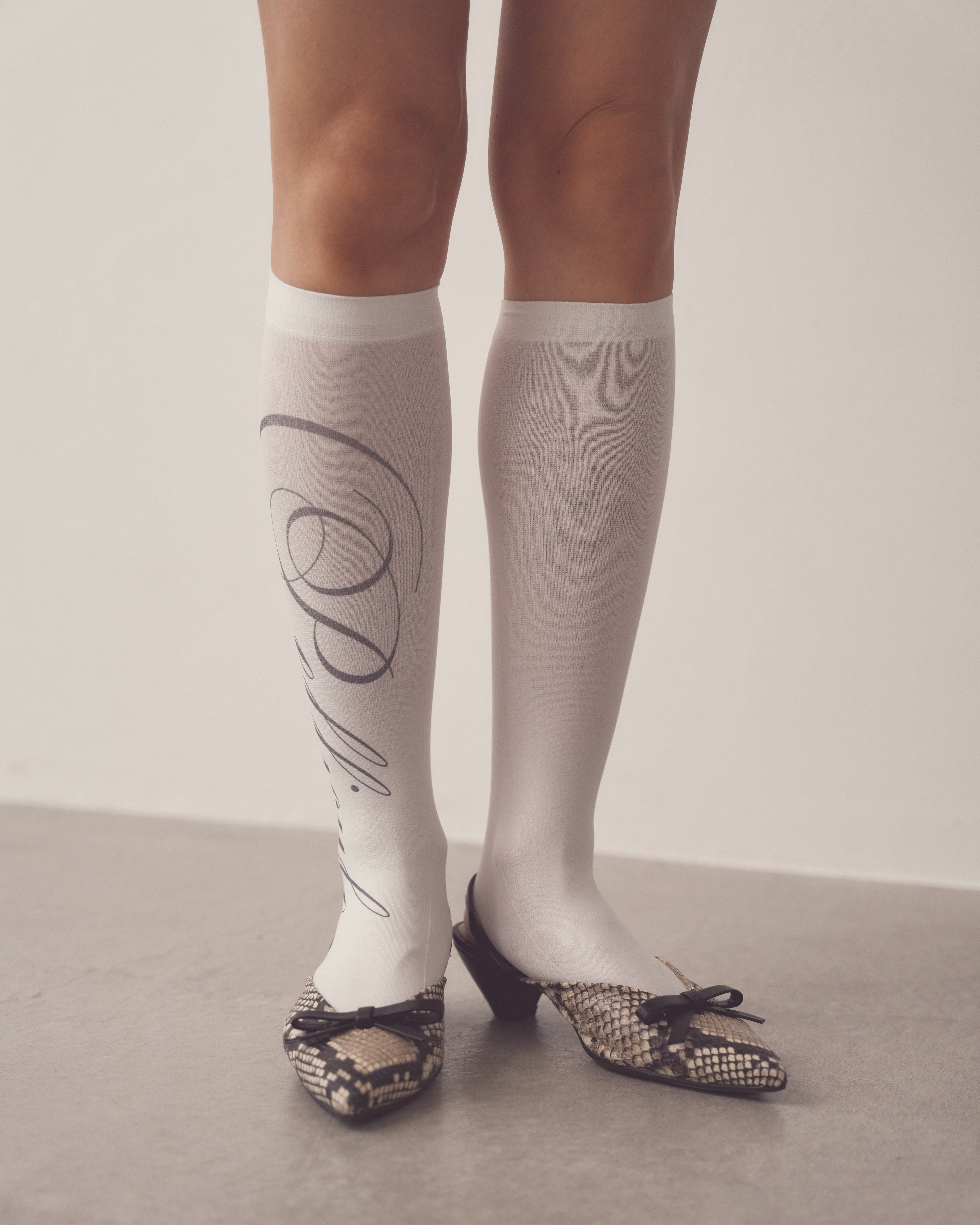 lettering socks