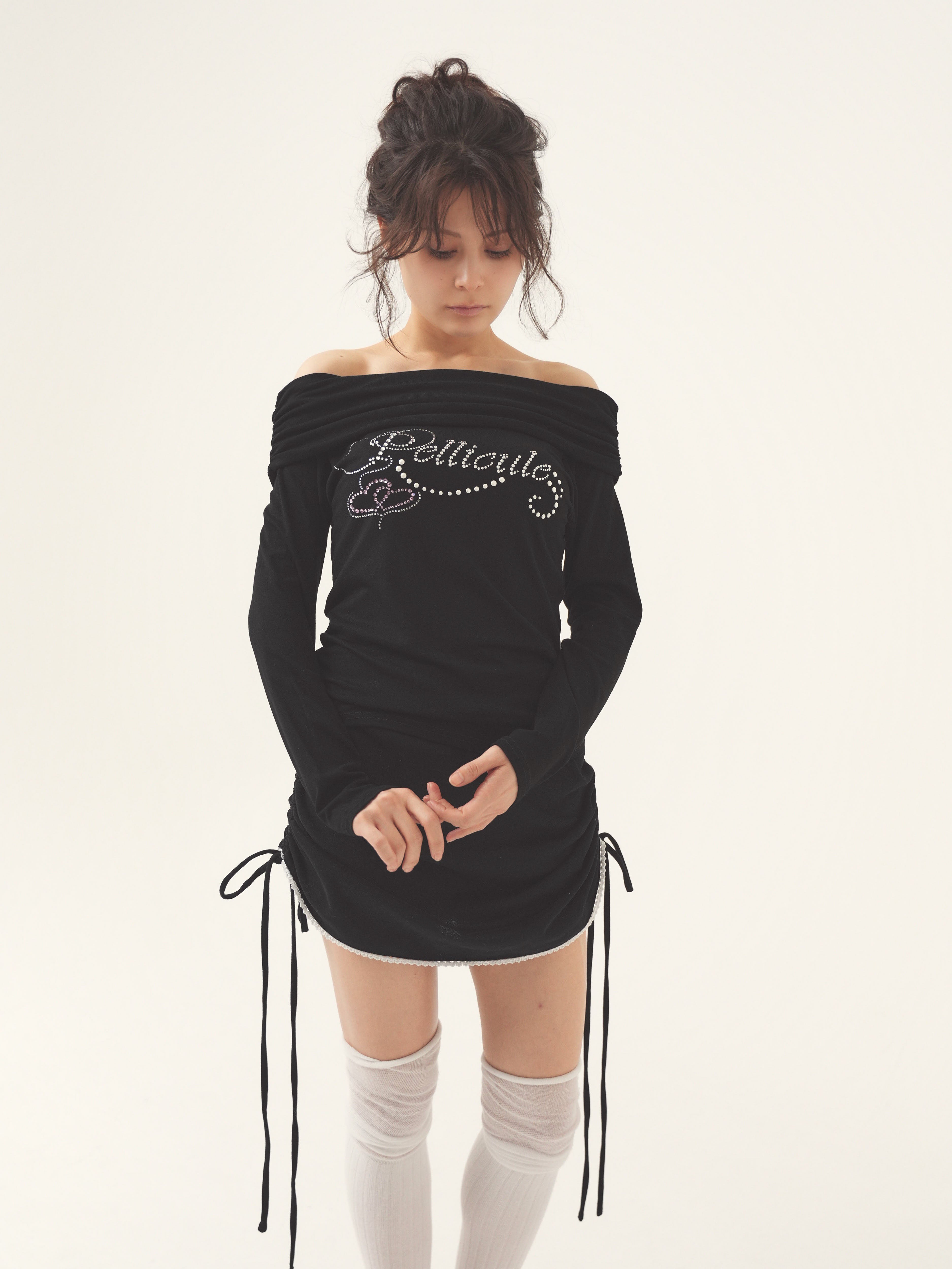 side gather skirt