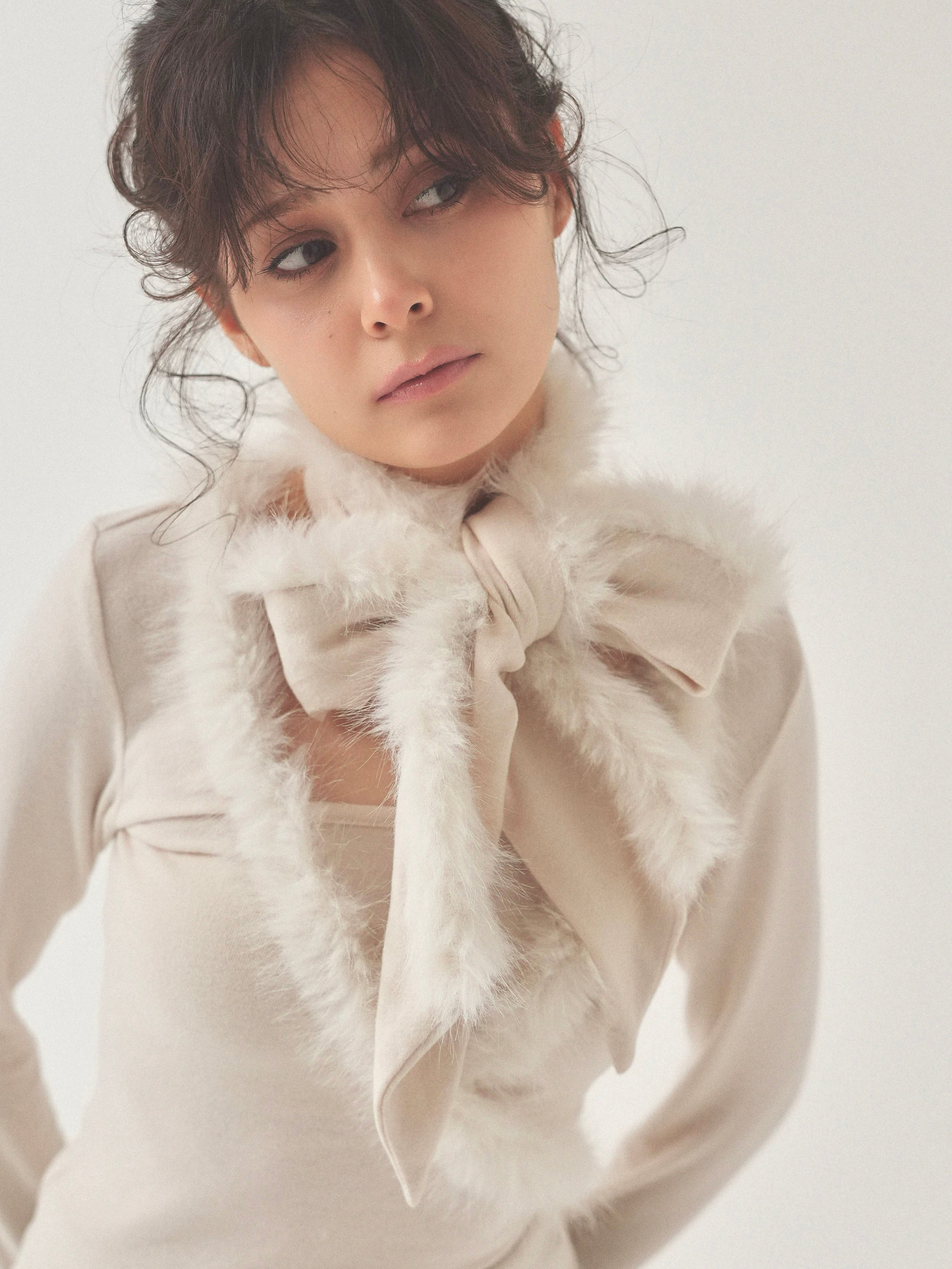 baby fur - tie tops