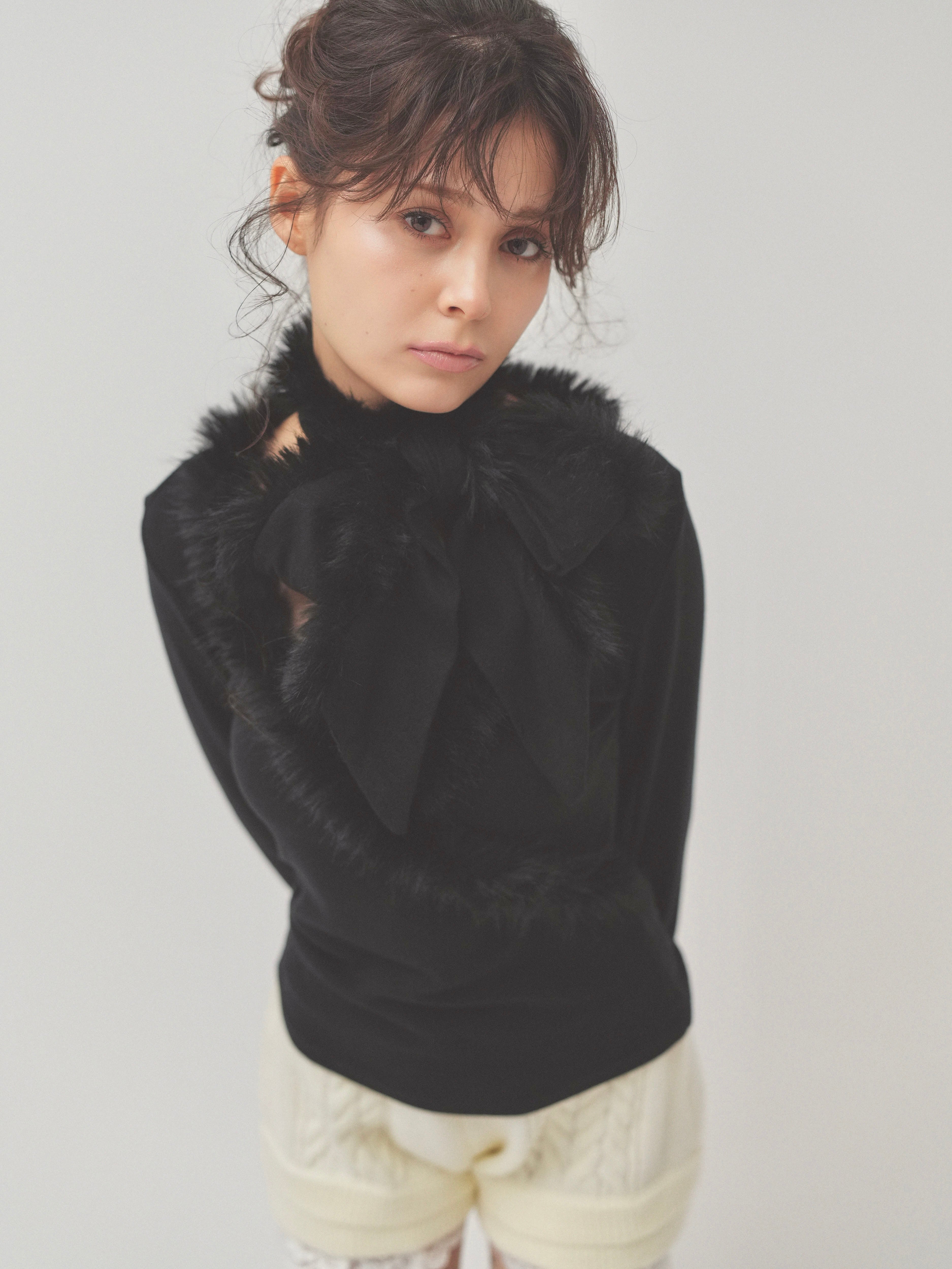 baby fur - tie tops