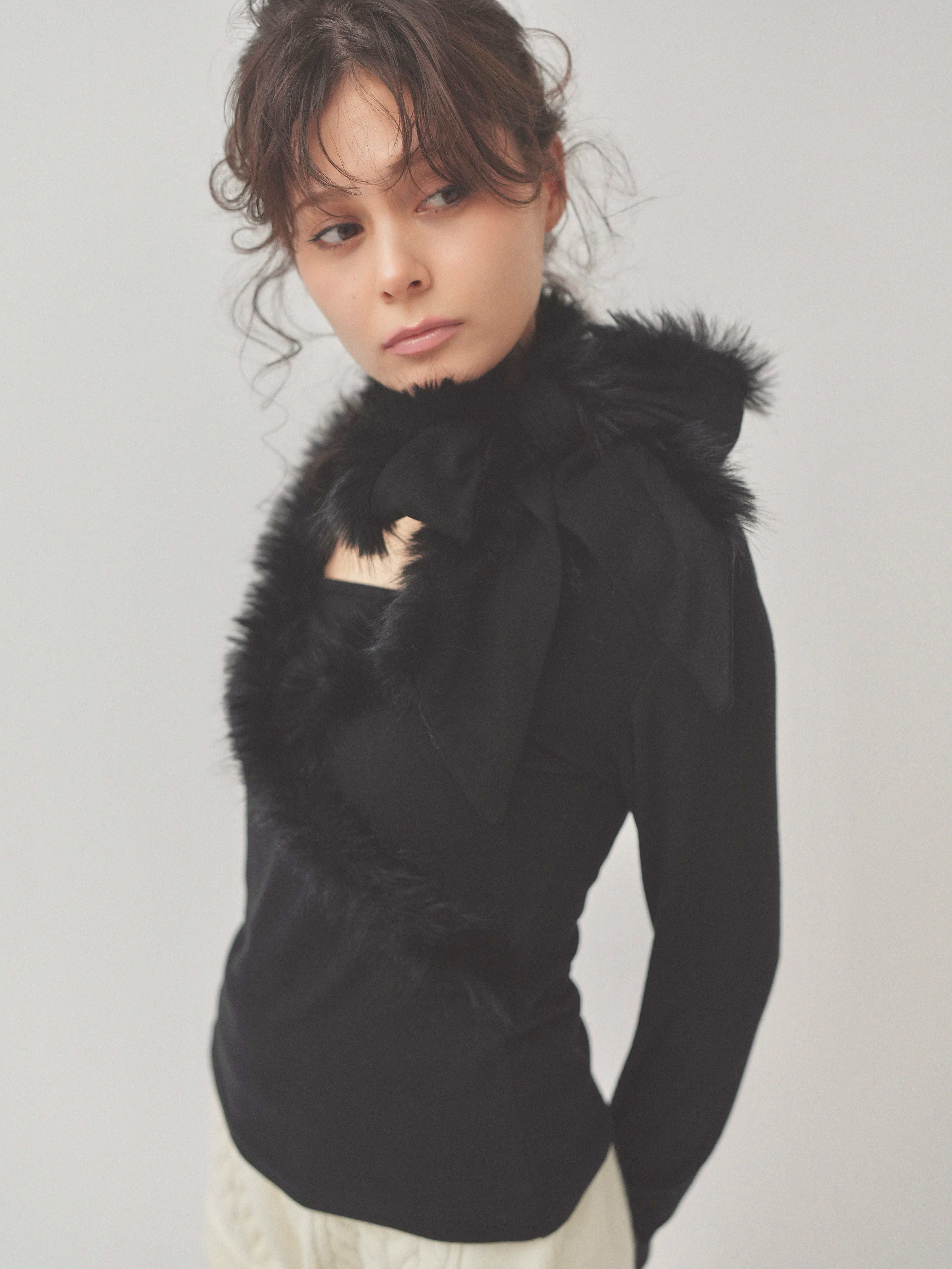 baby fur - tie tops