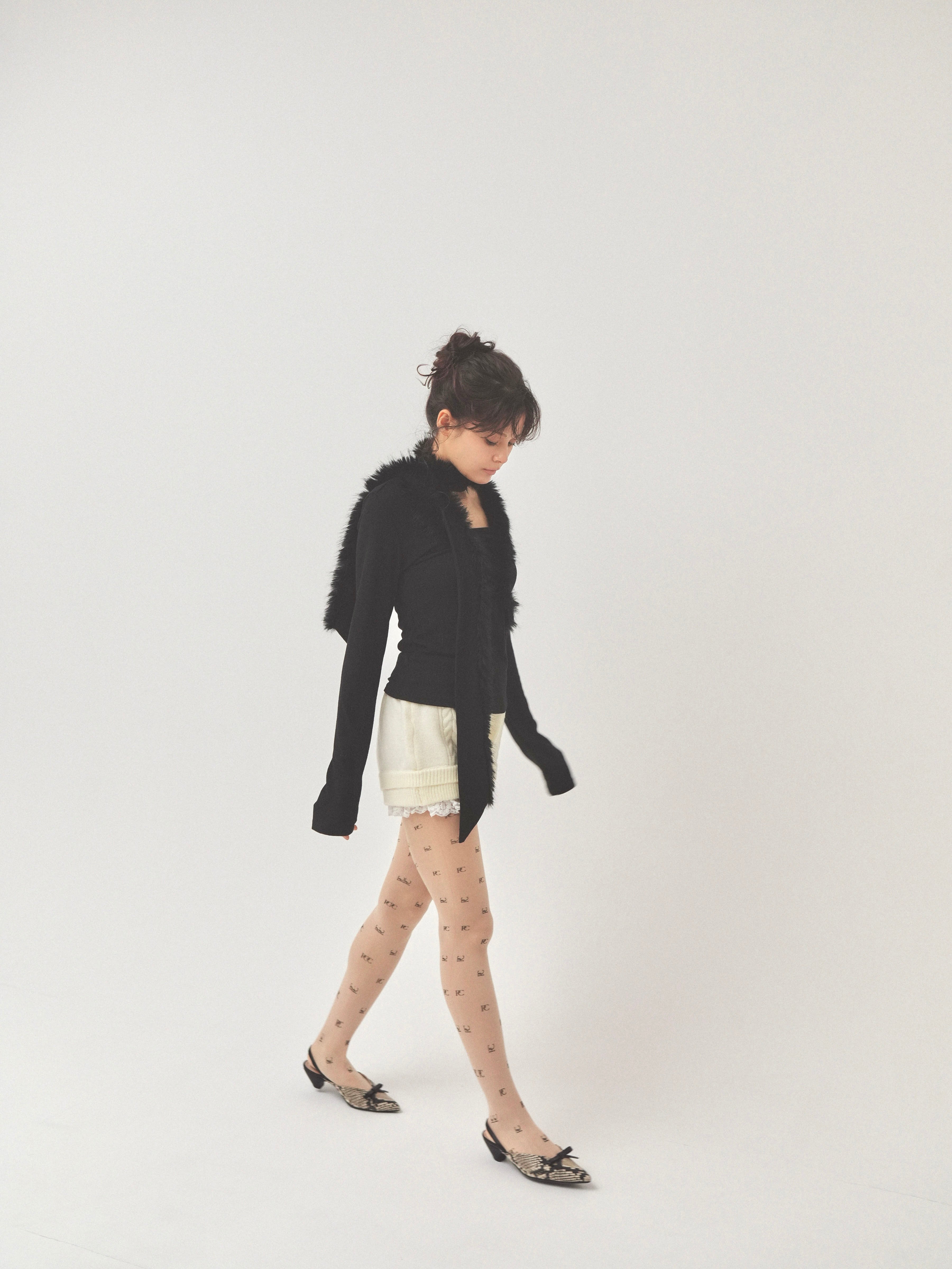baby fur - tie tops