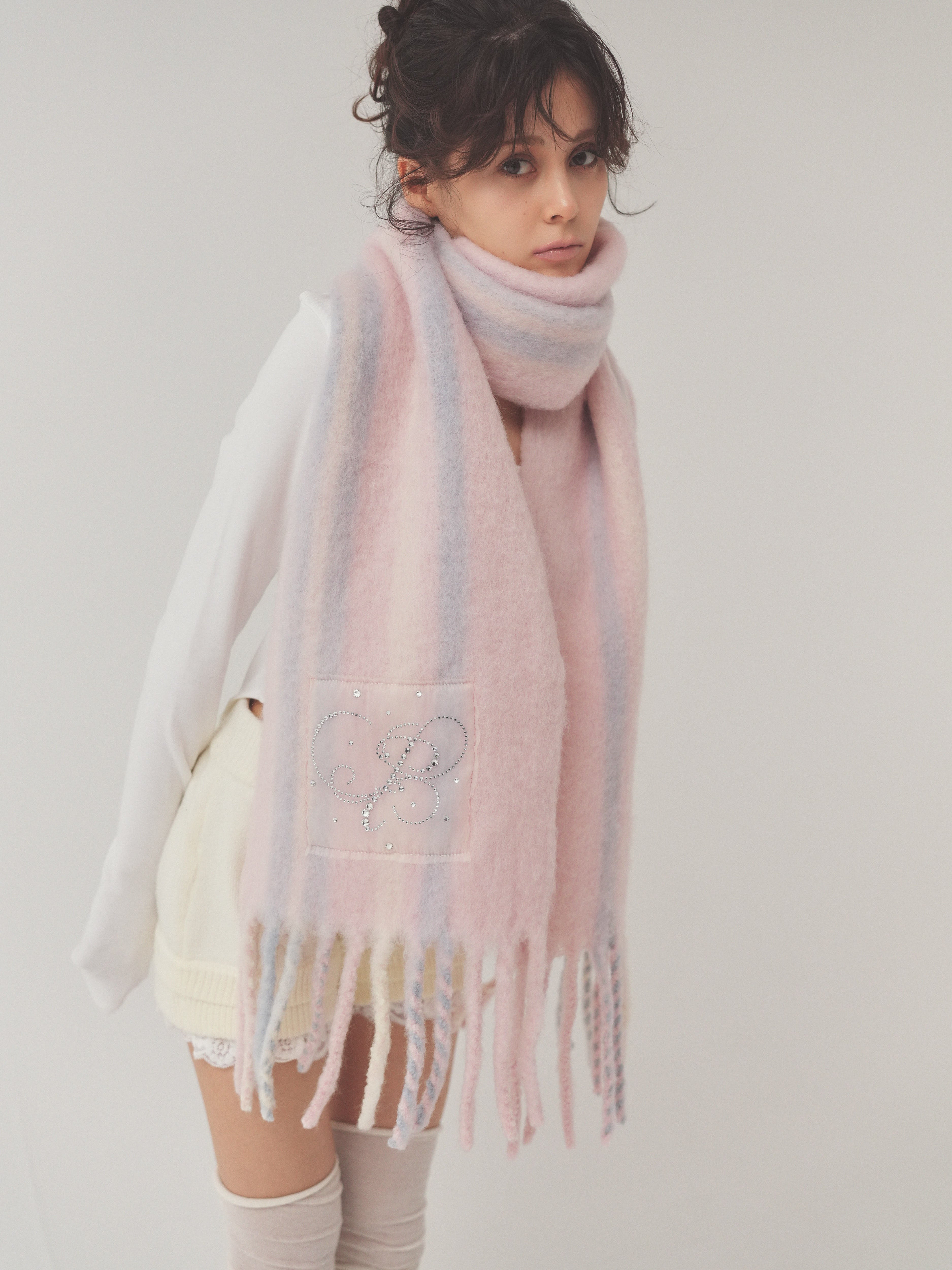 【12/20発送】motif pale muffler