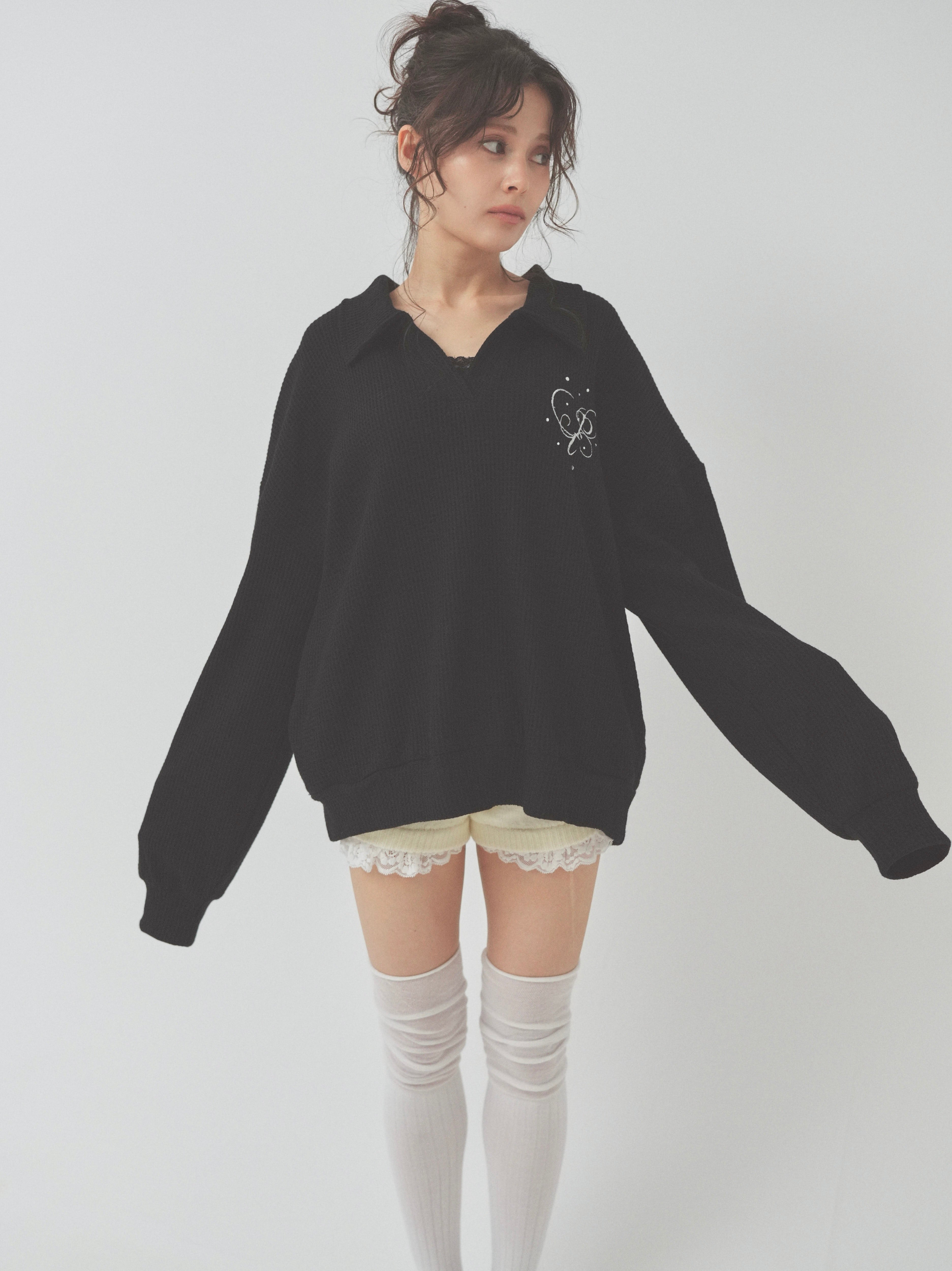waffle collartops