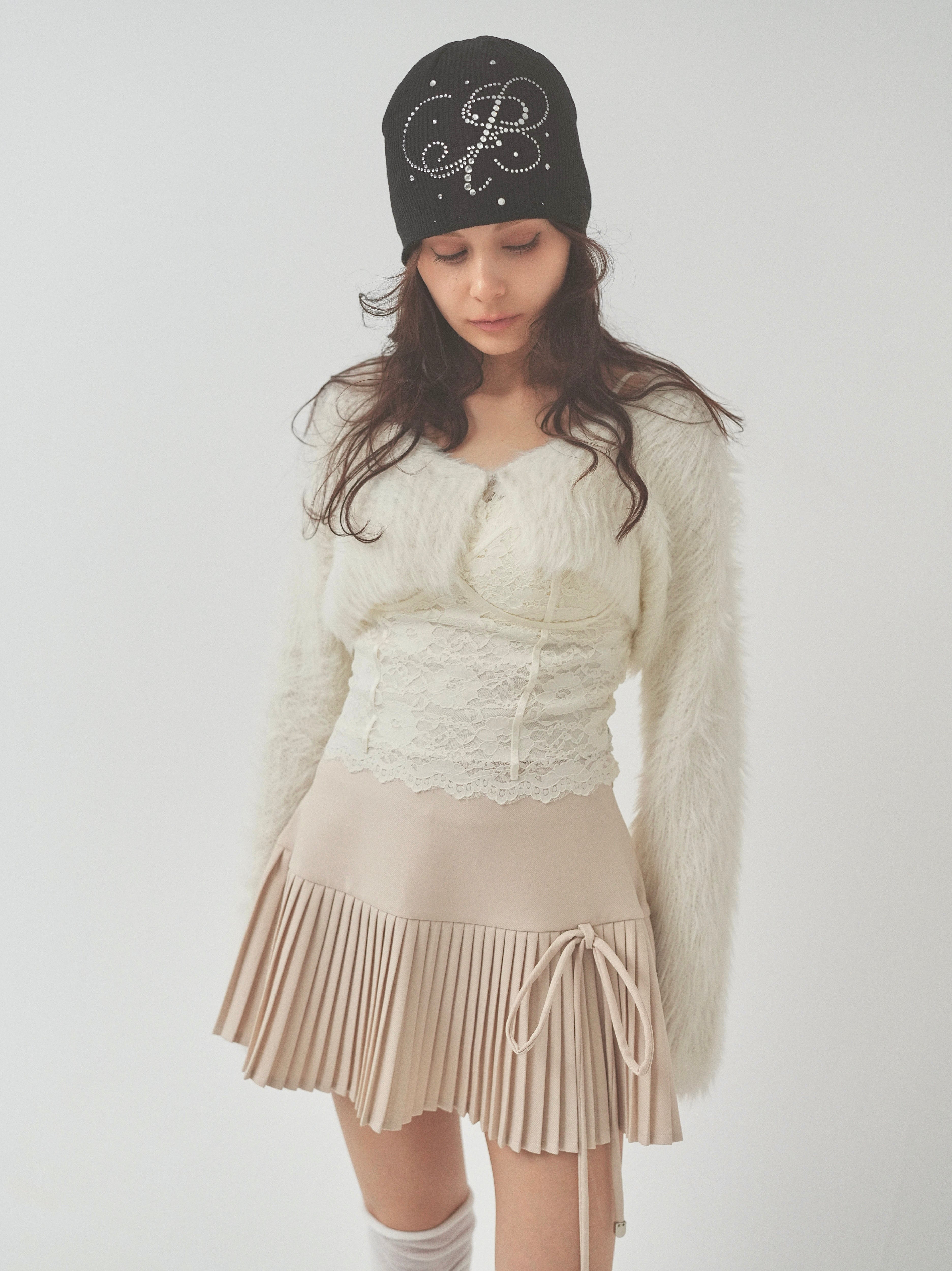 pc motif stone beanie