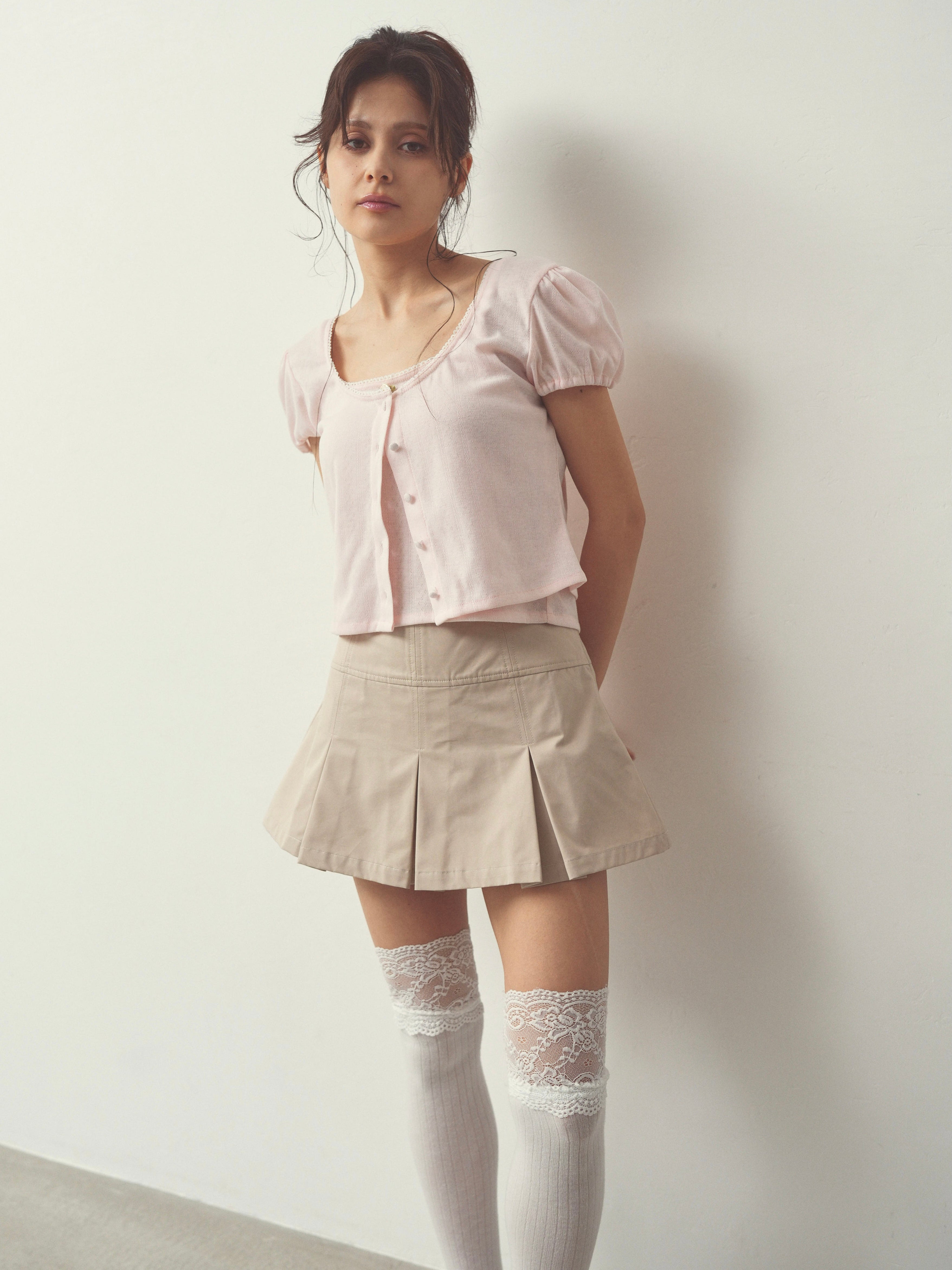 boxpleats skirt