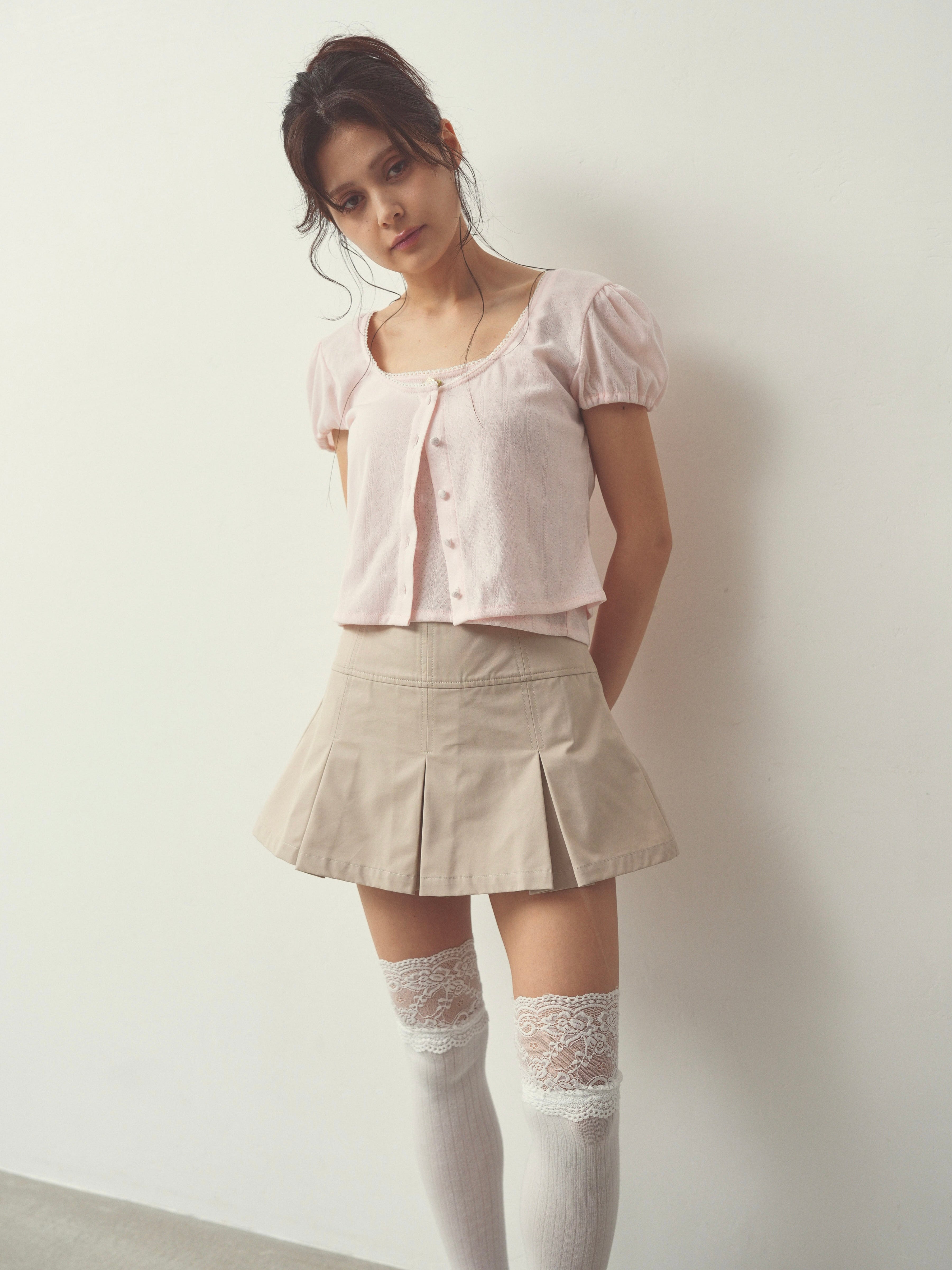 boxpleats skirt