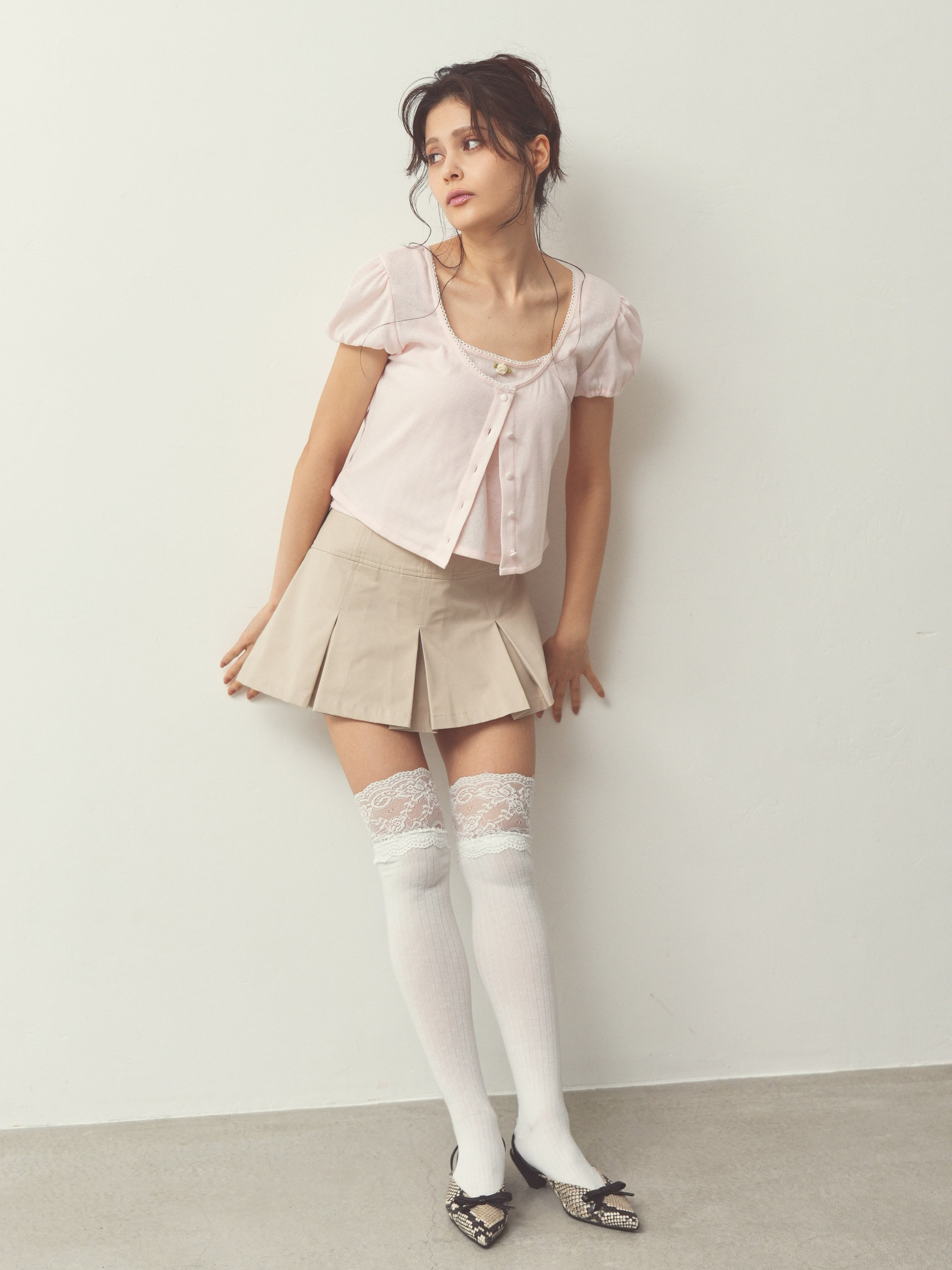boxpleats skirt