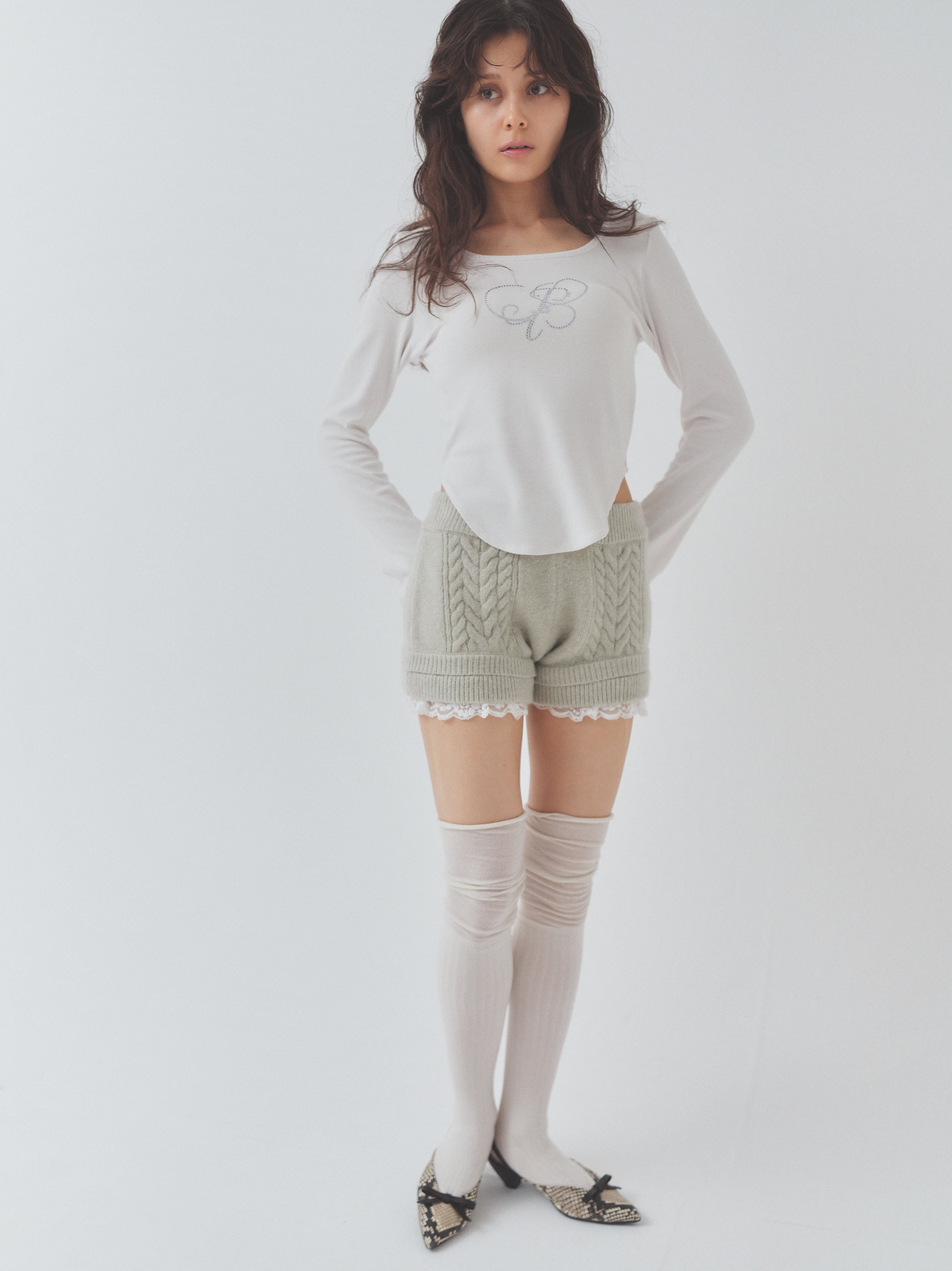 candyfloss knit pants