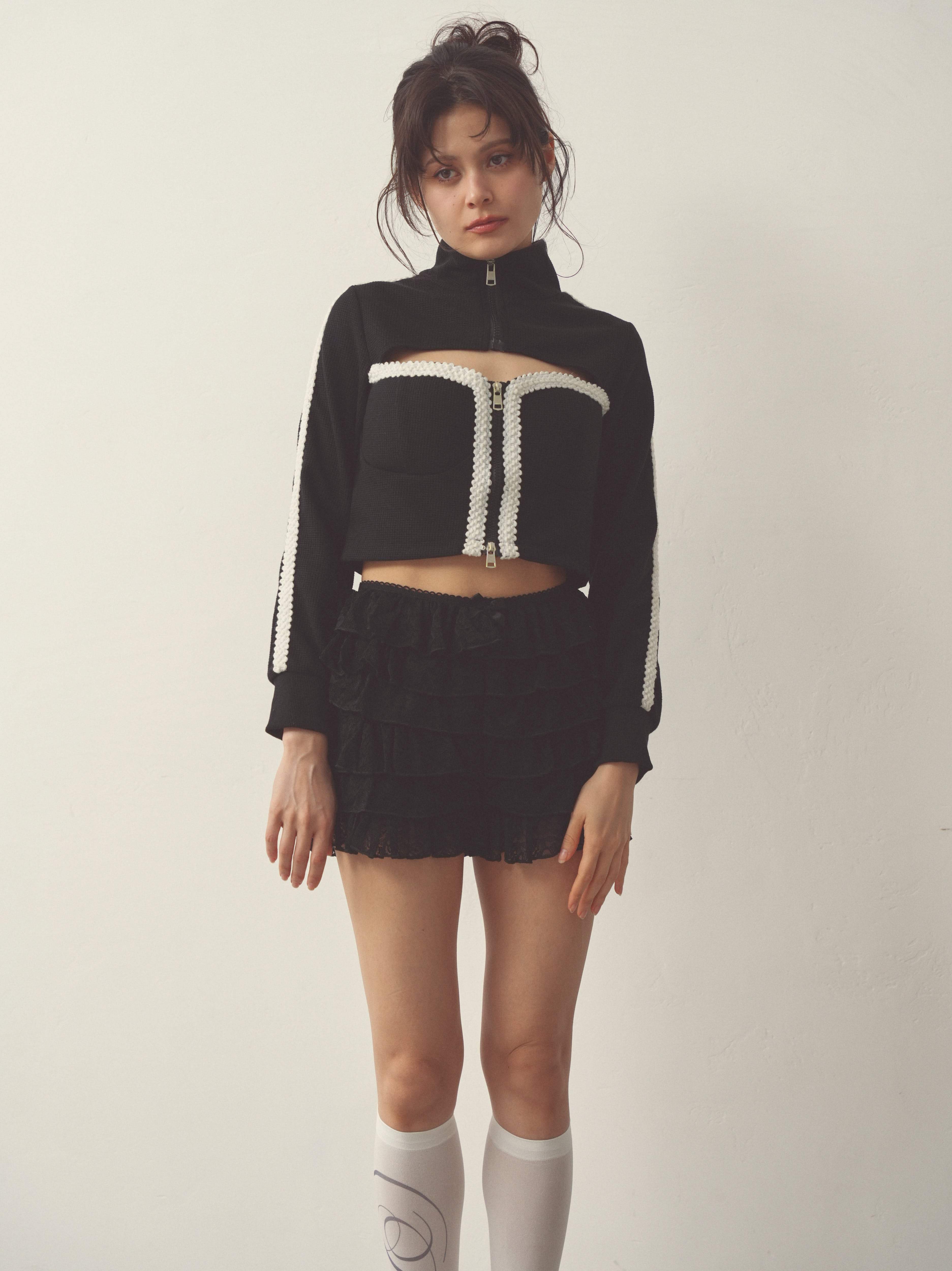 cutout corset tops