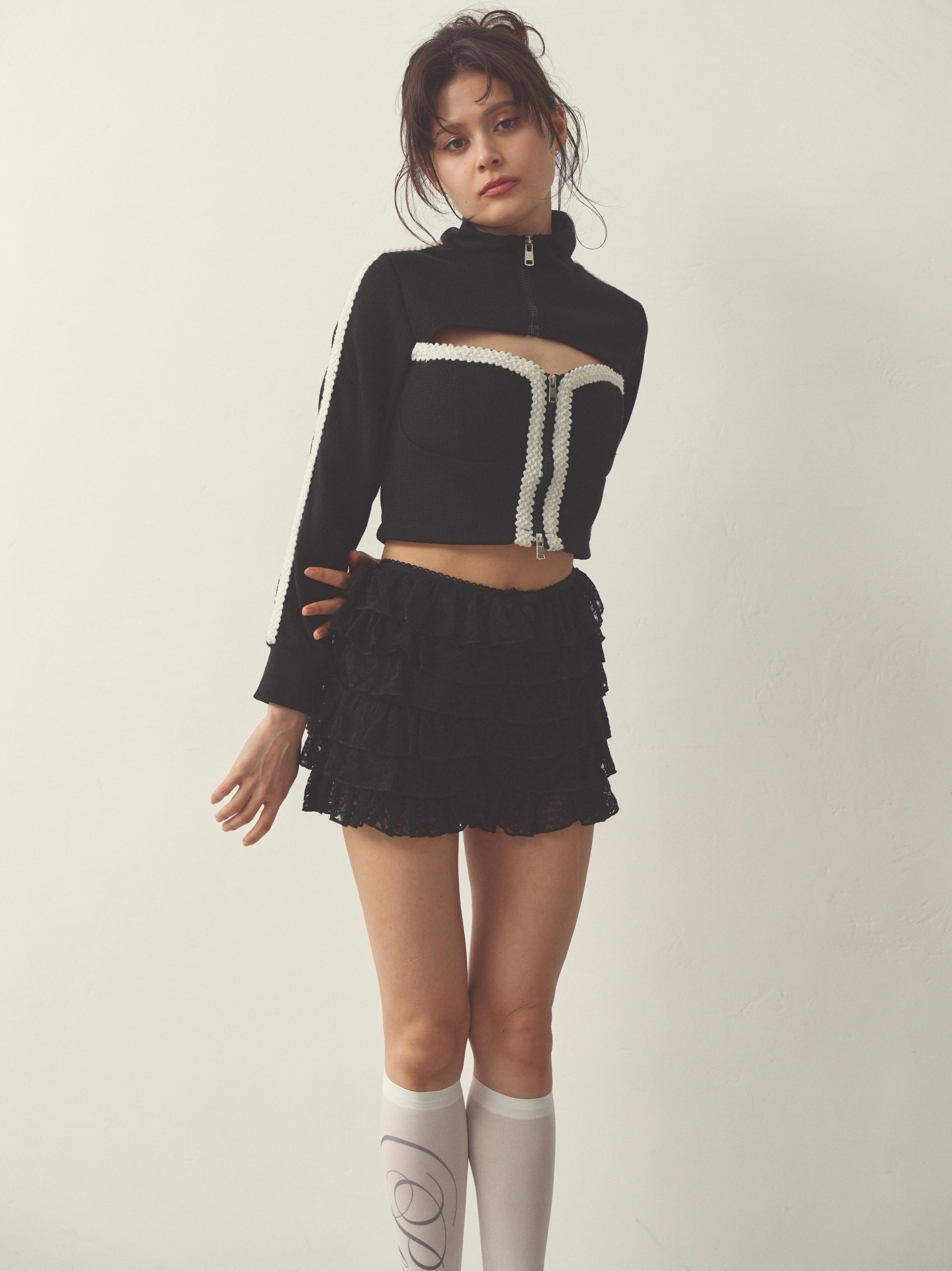 cutout corset tops