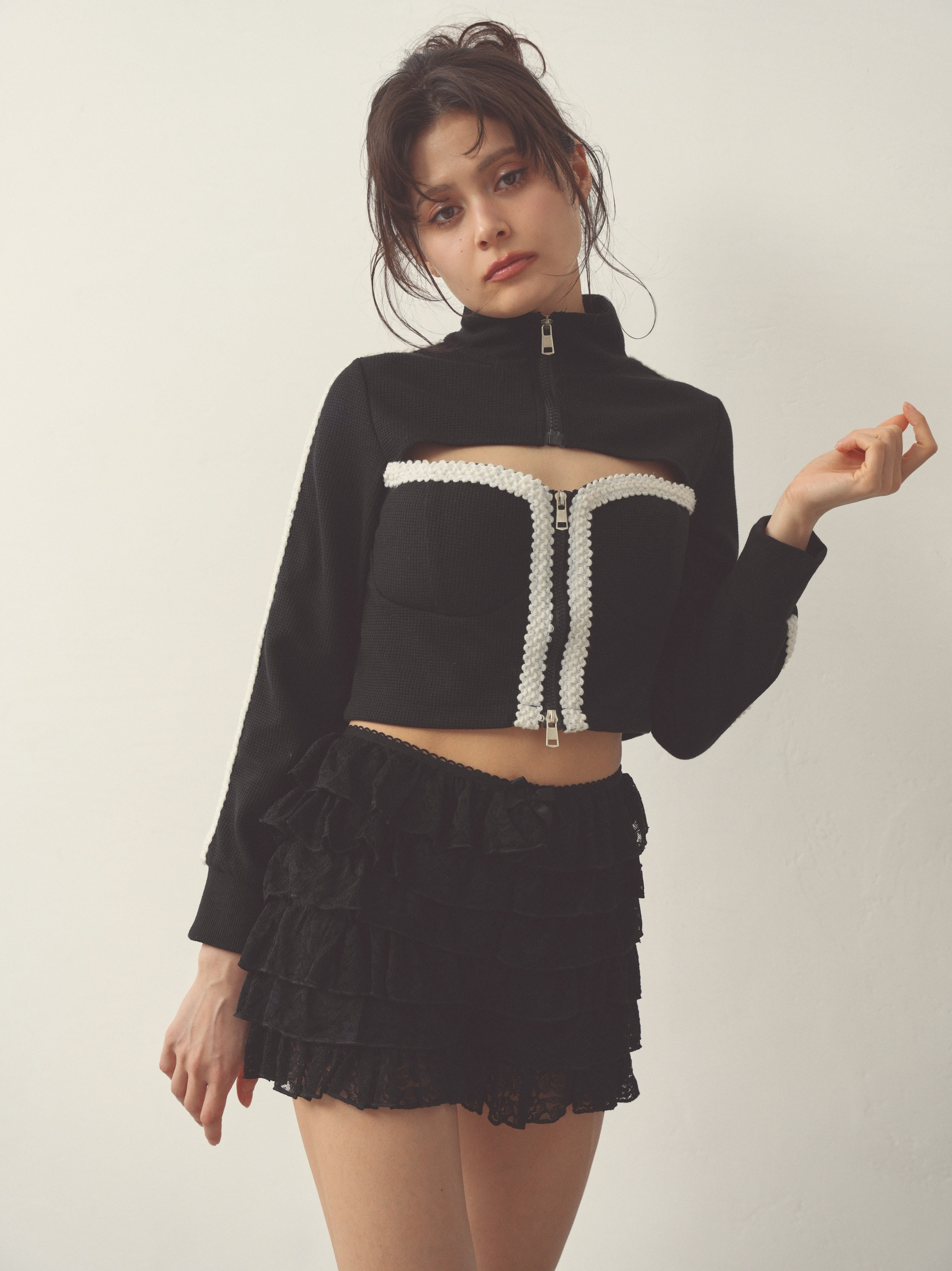 cutout corset tops