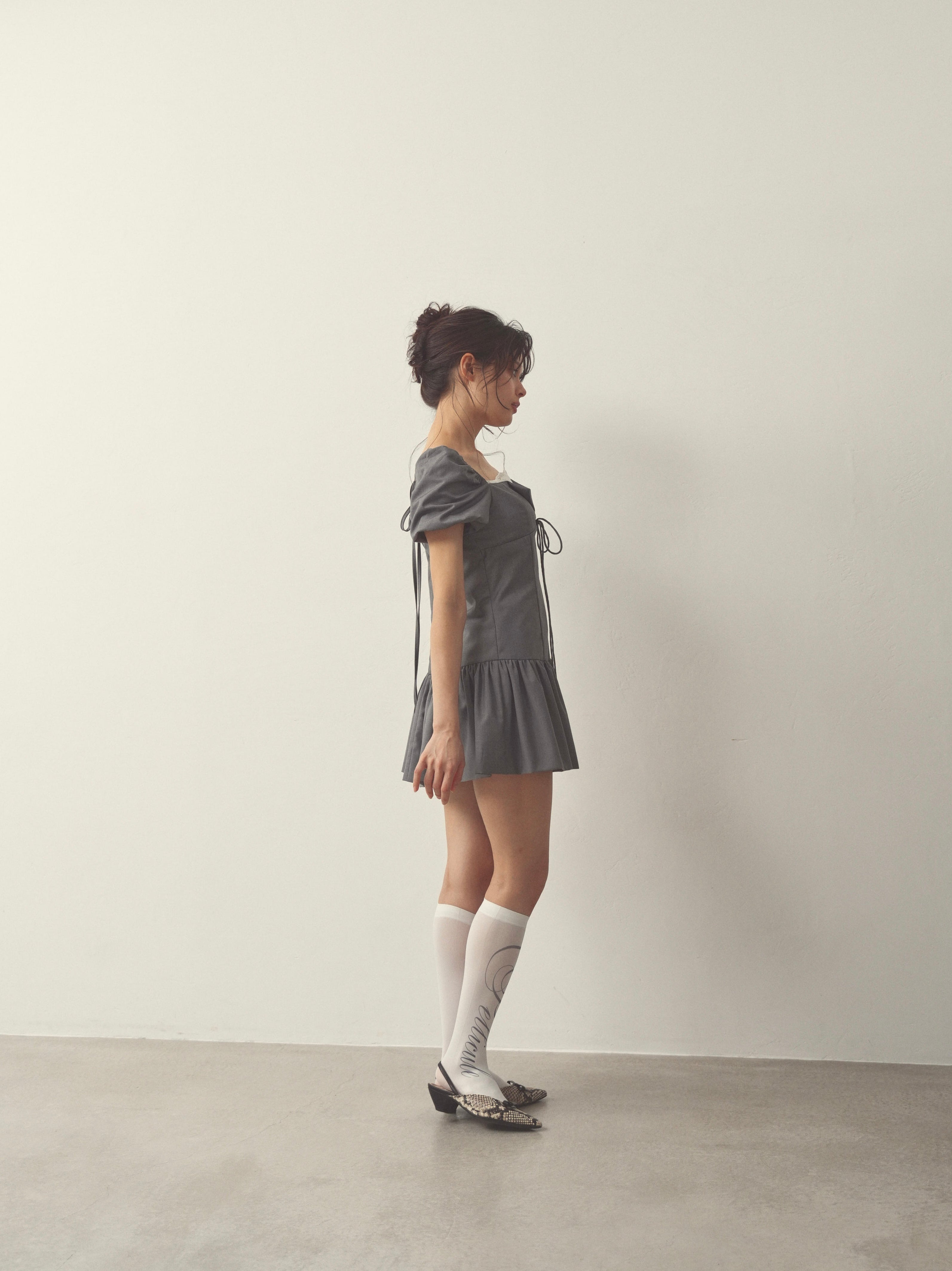 pointlace puff onepiece
