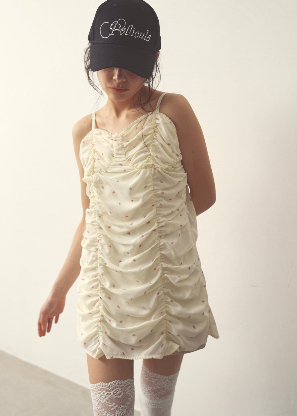 girlish gather mini onepiece｜PELLICULE | ぺリキュール 