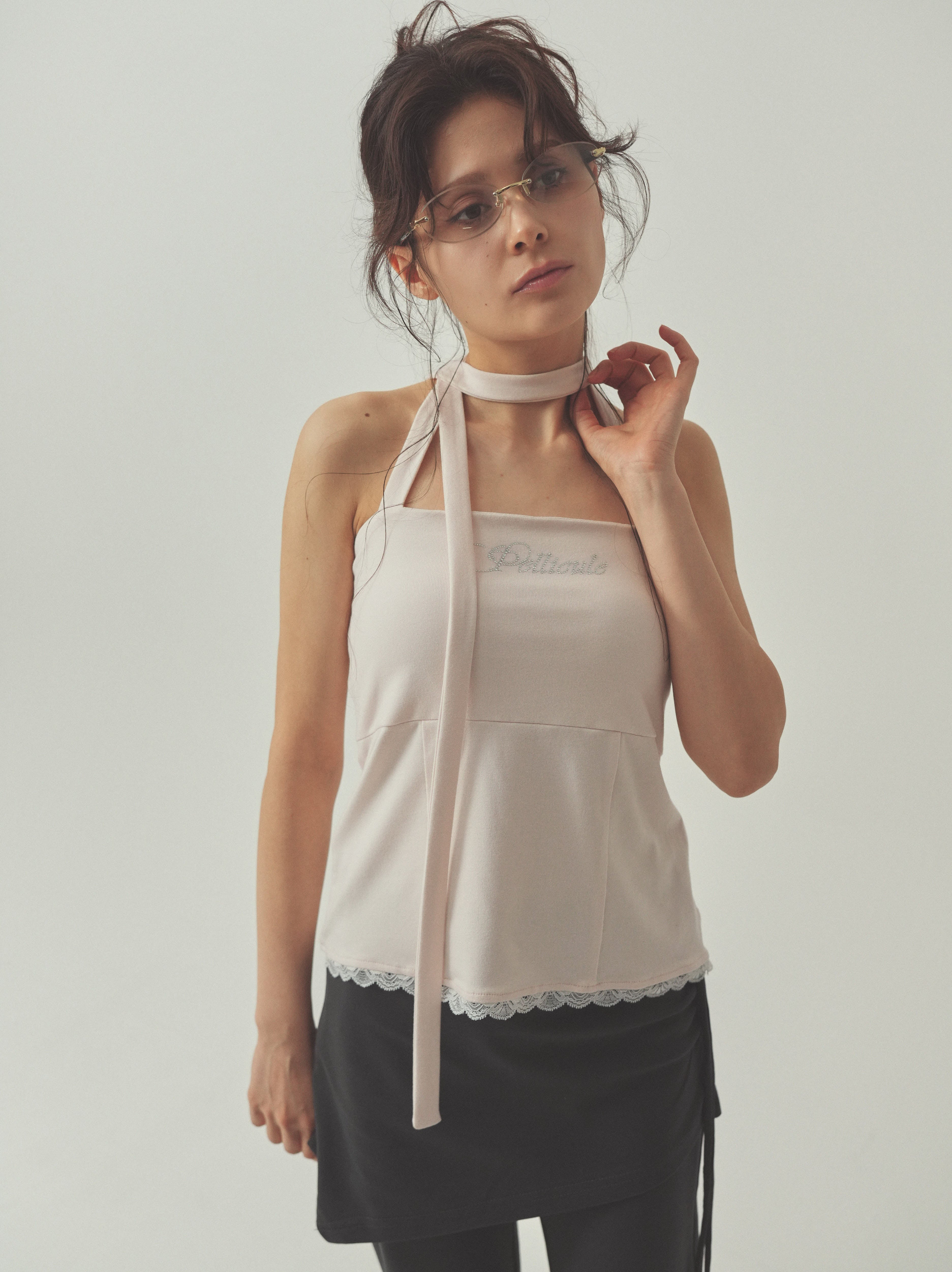 bijou halter tops