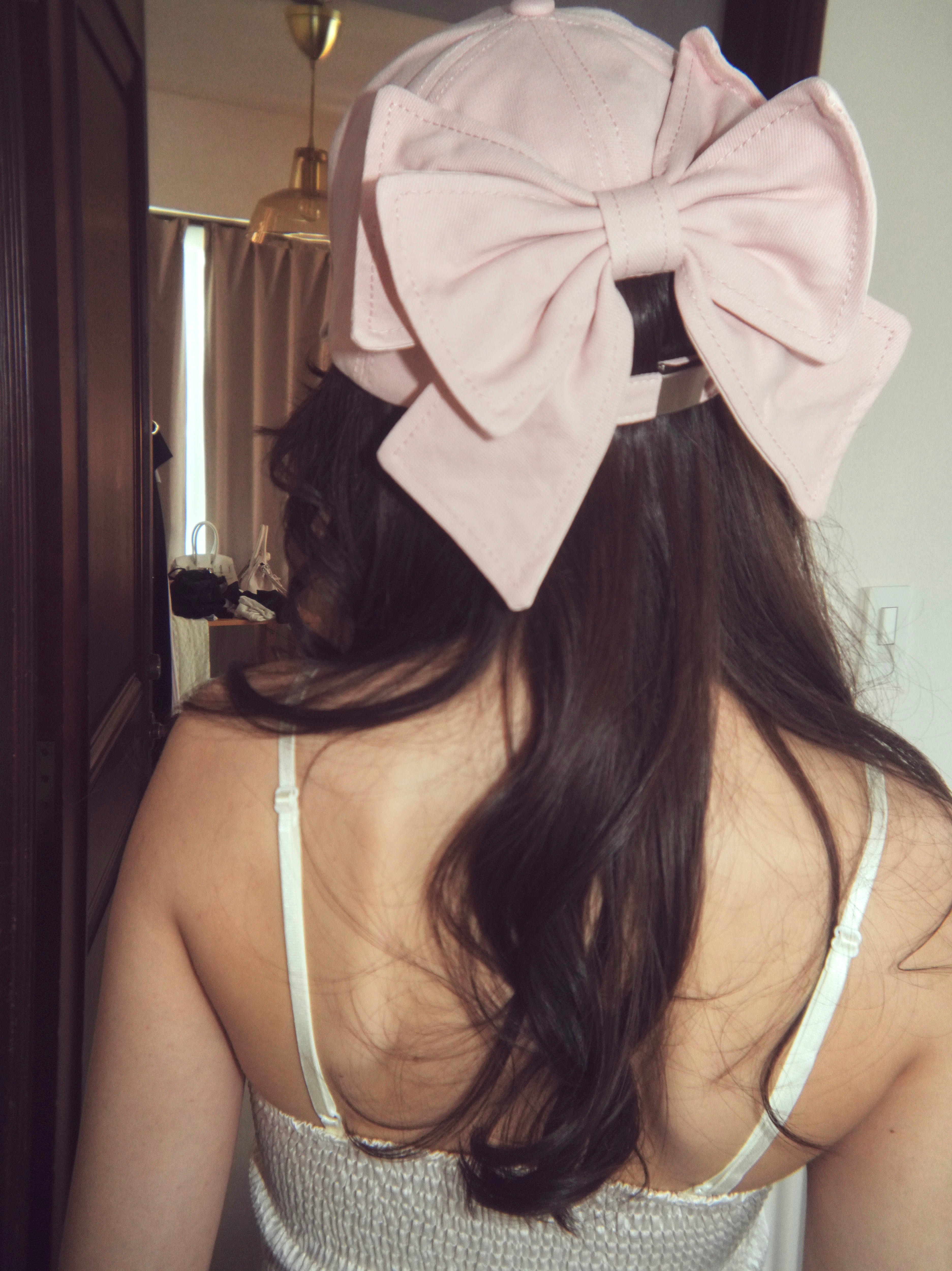 backribbon bijou cap