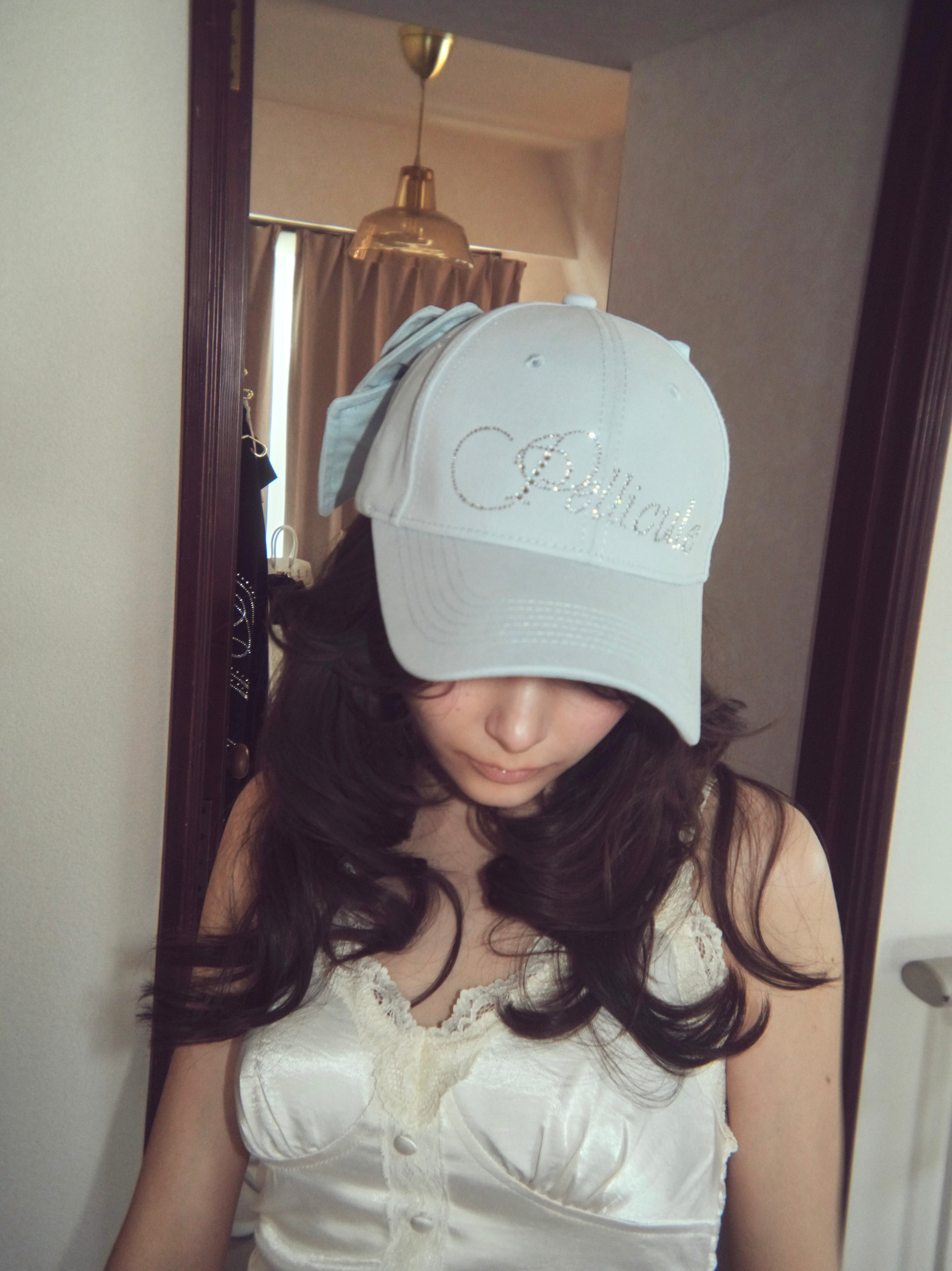 backribbon bijou cap