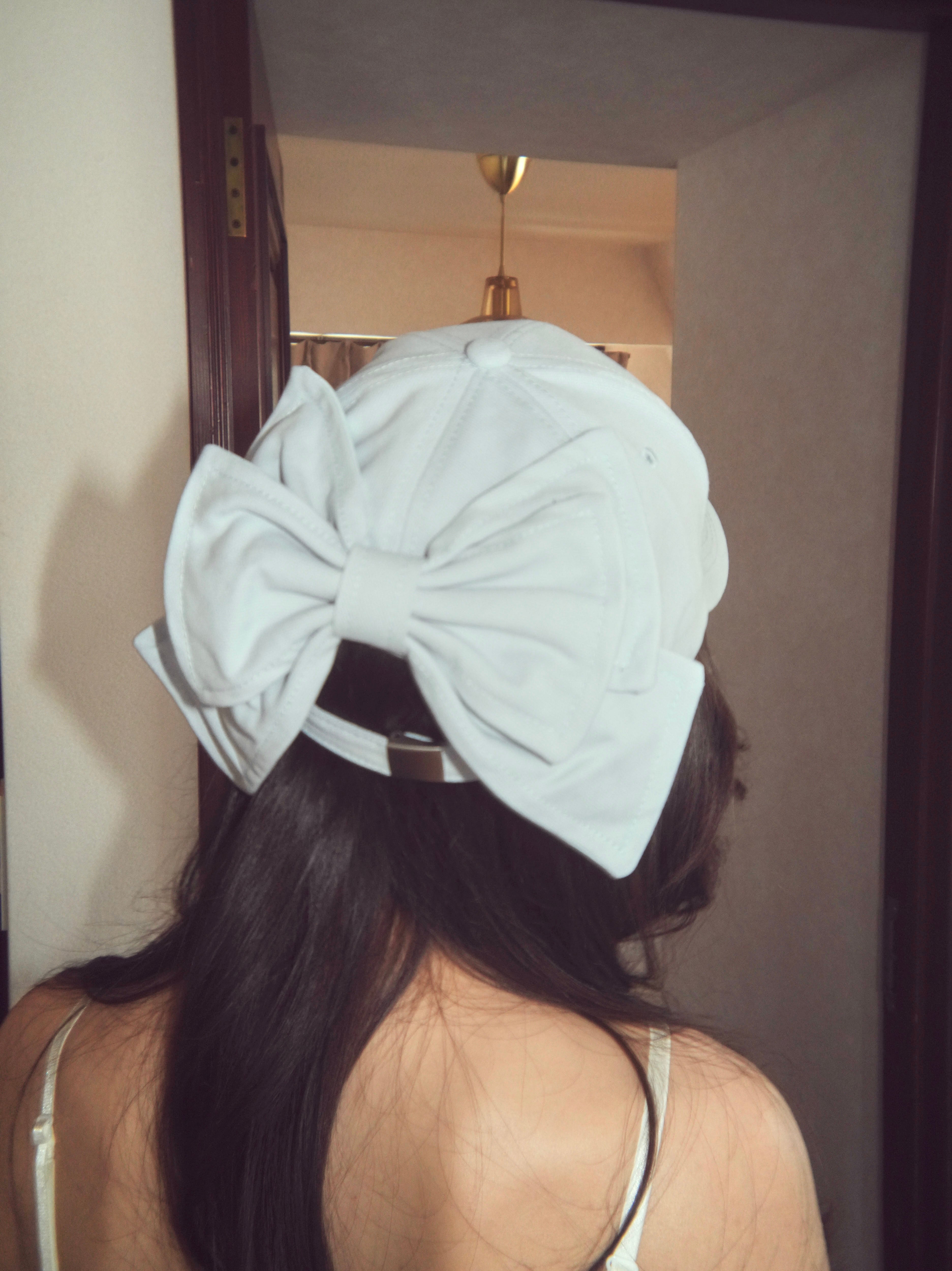 backribbon bijou cap