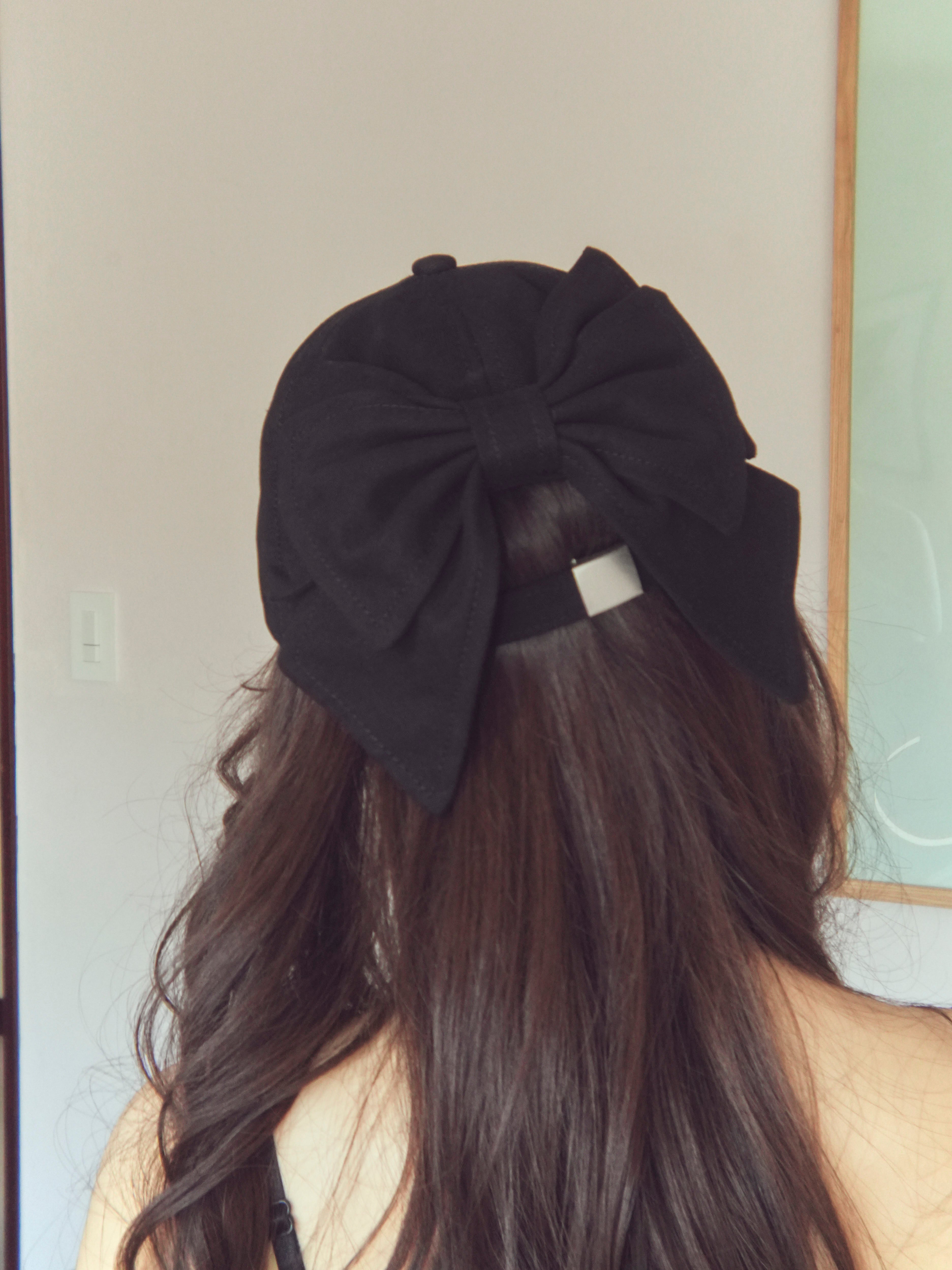 backribbon bijou cap