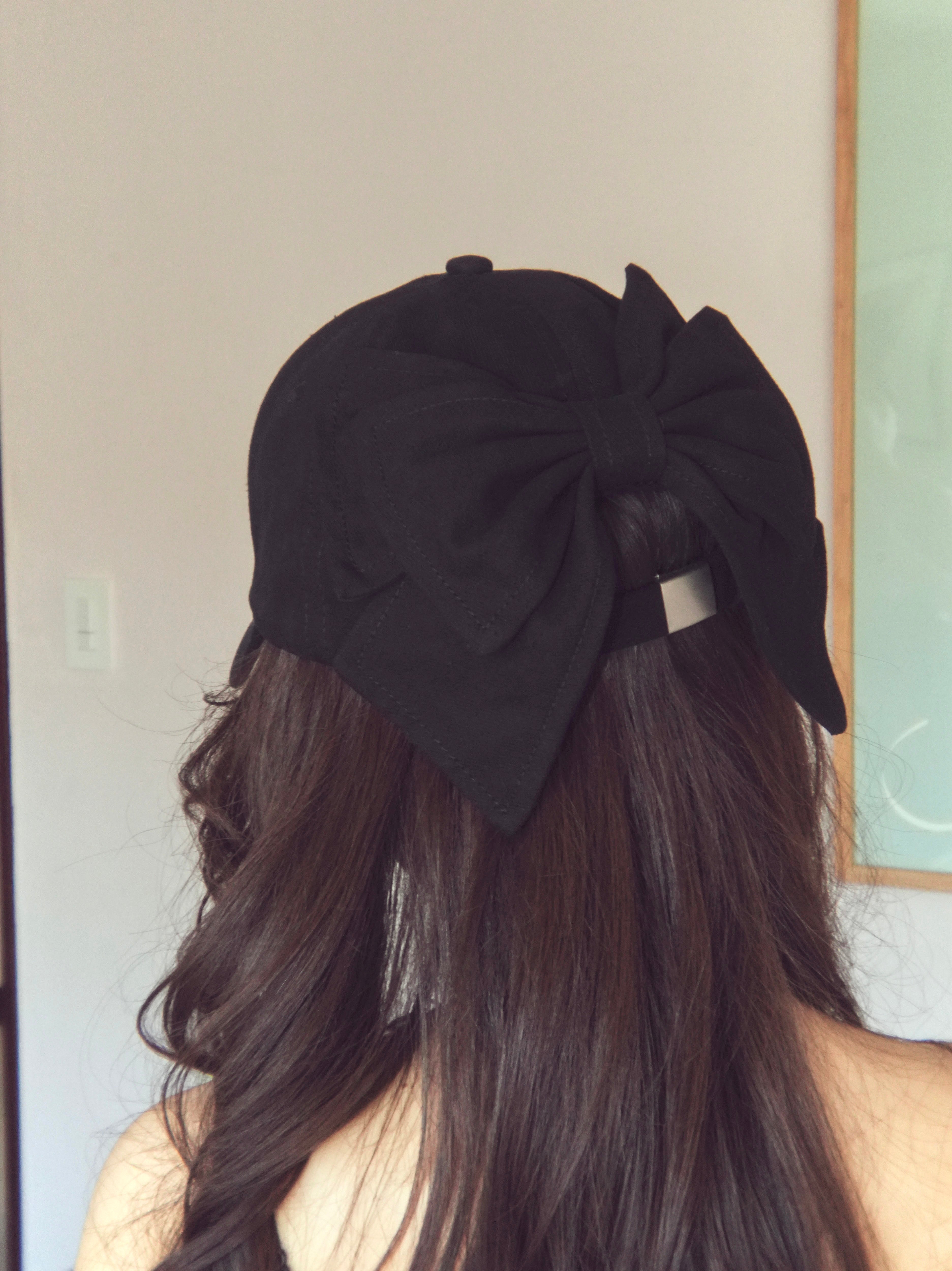 backribbon bijou cap