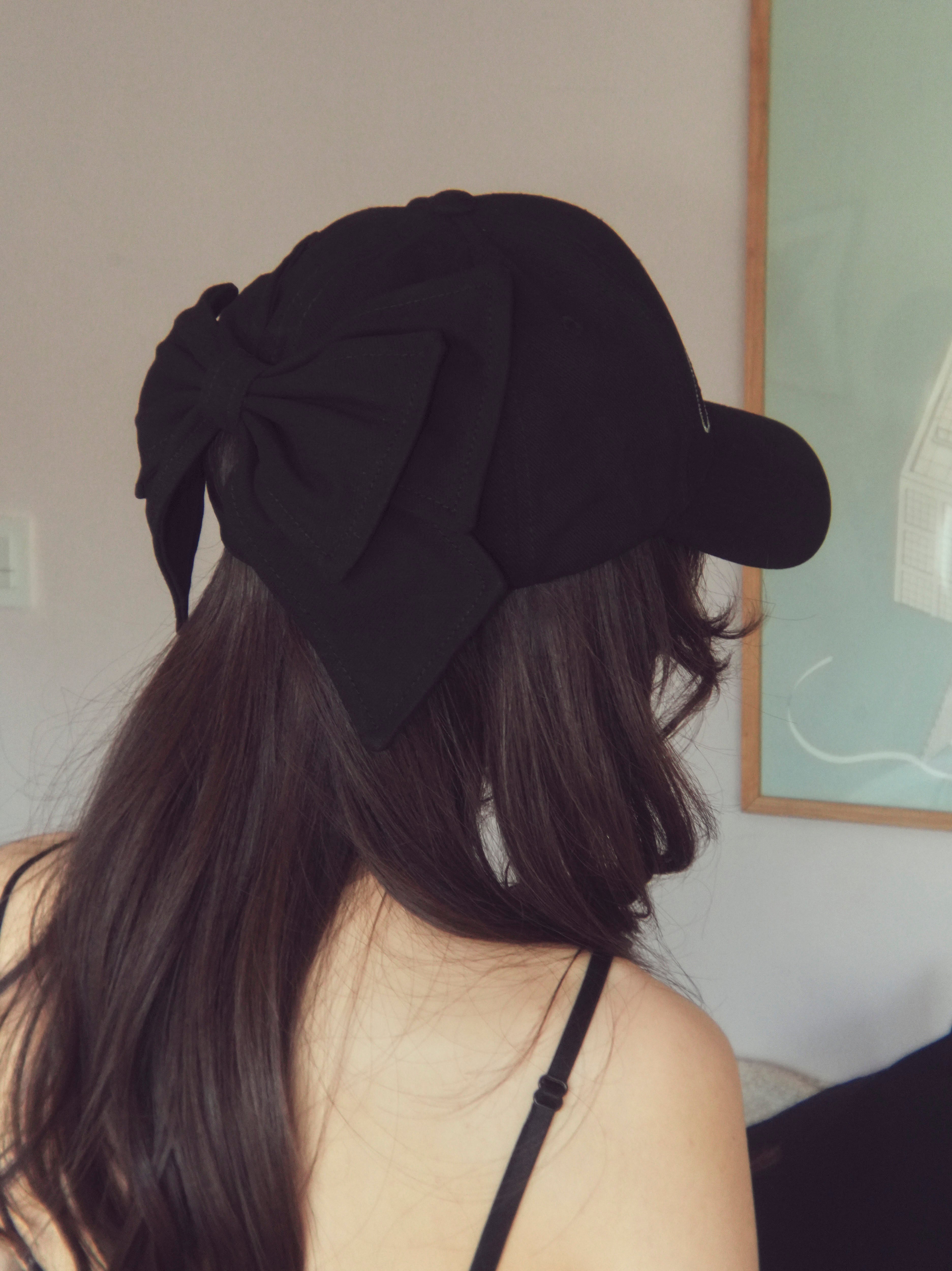 backribbon bijou cap