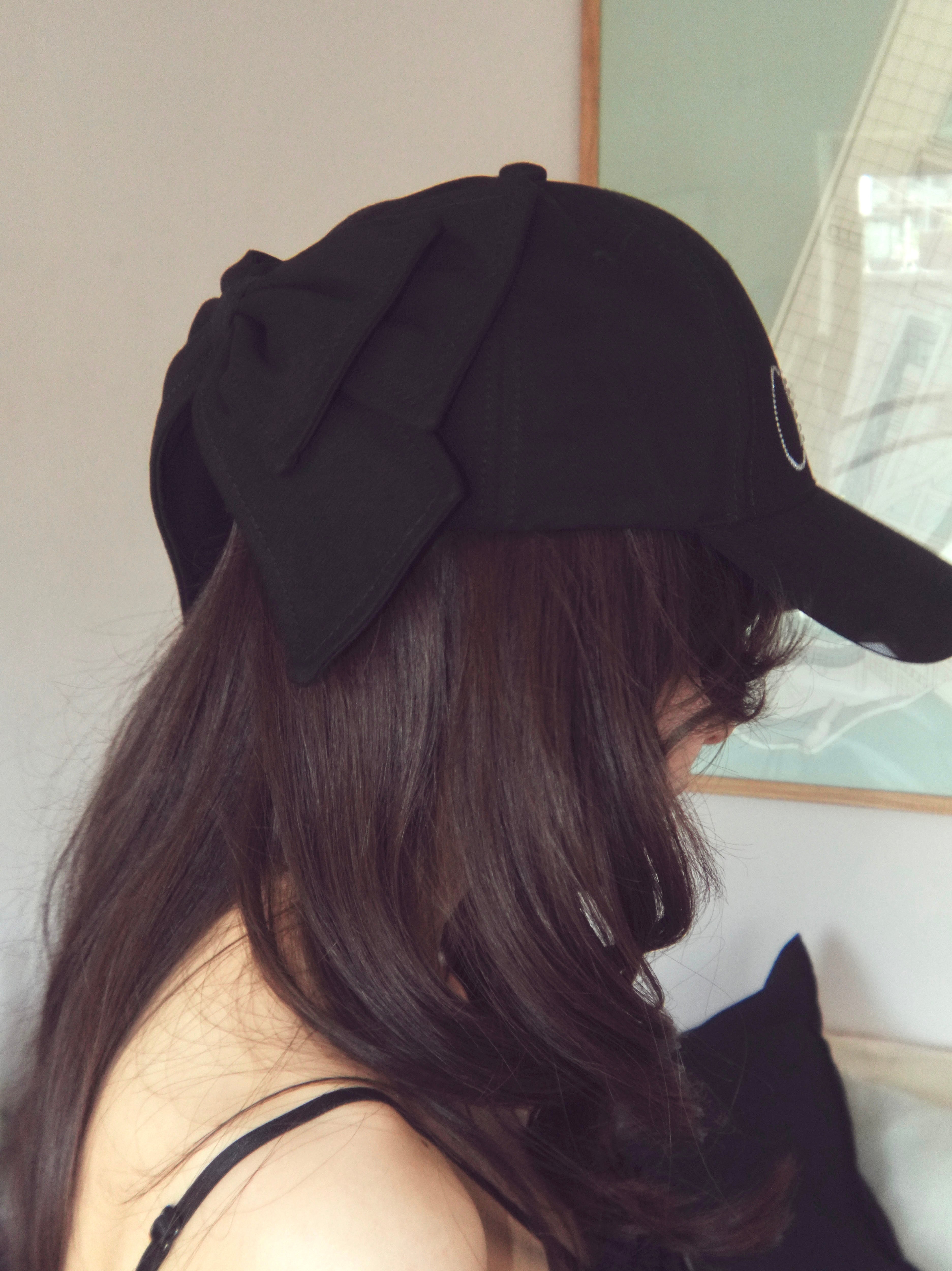 backribbon bijou cap