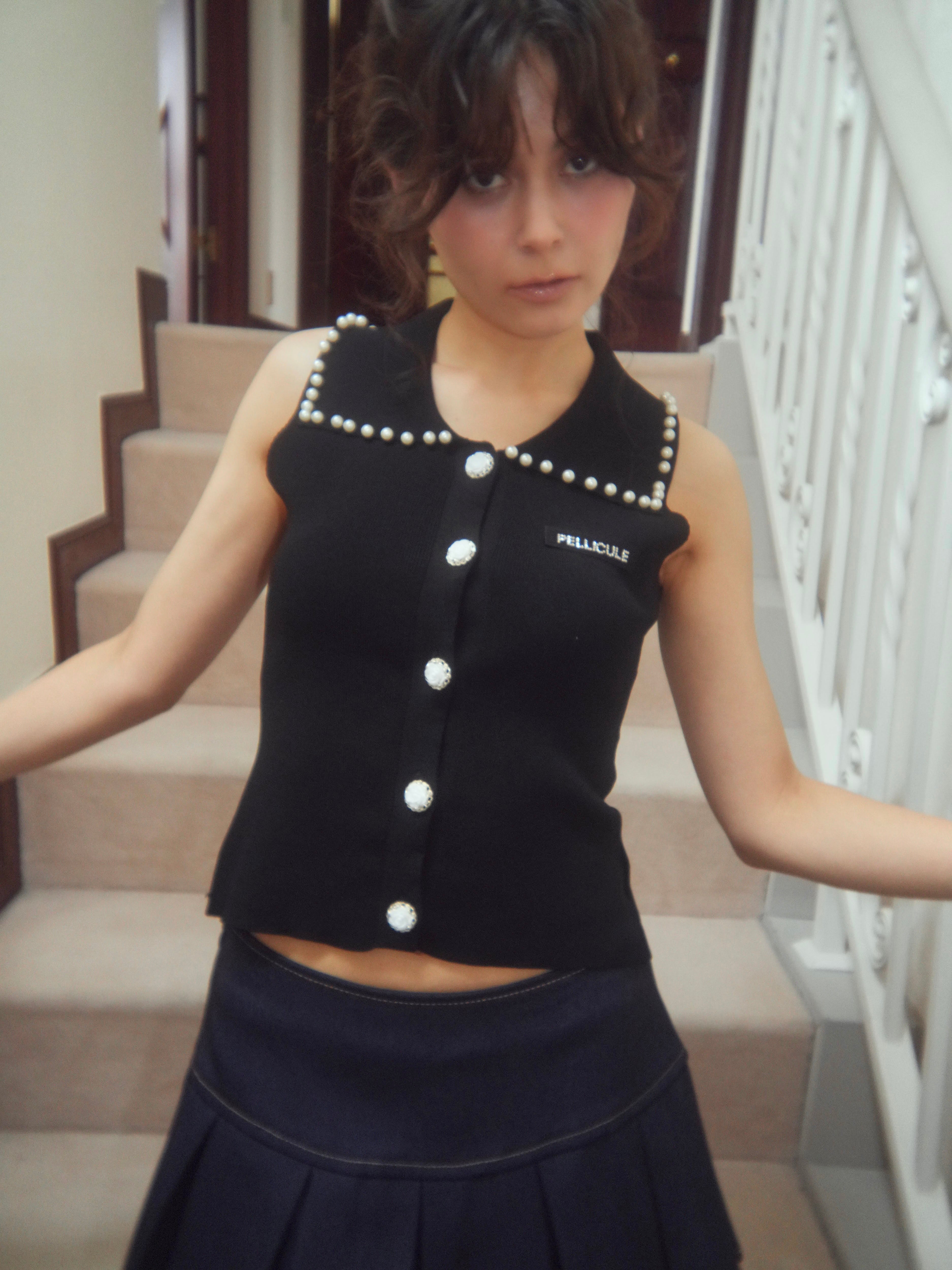camelia pearl knit