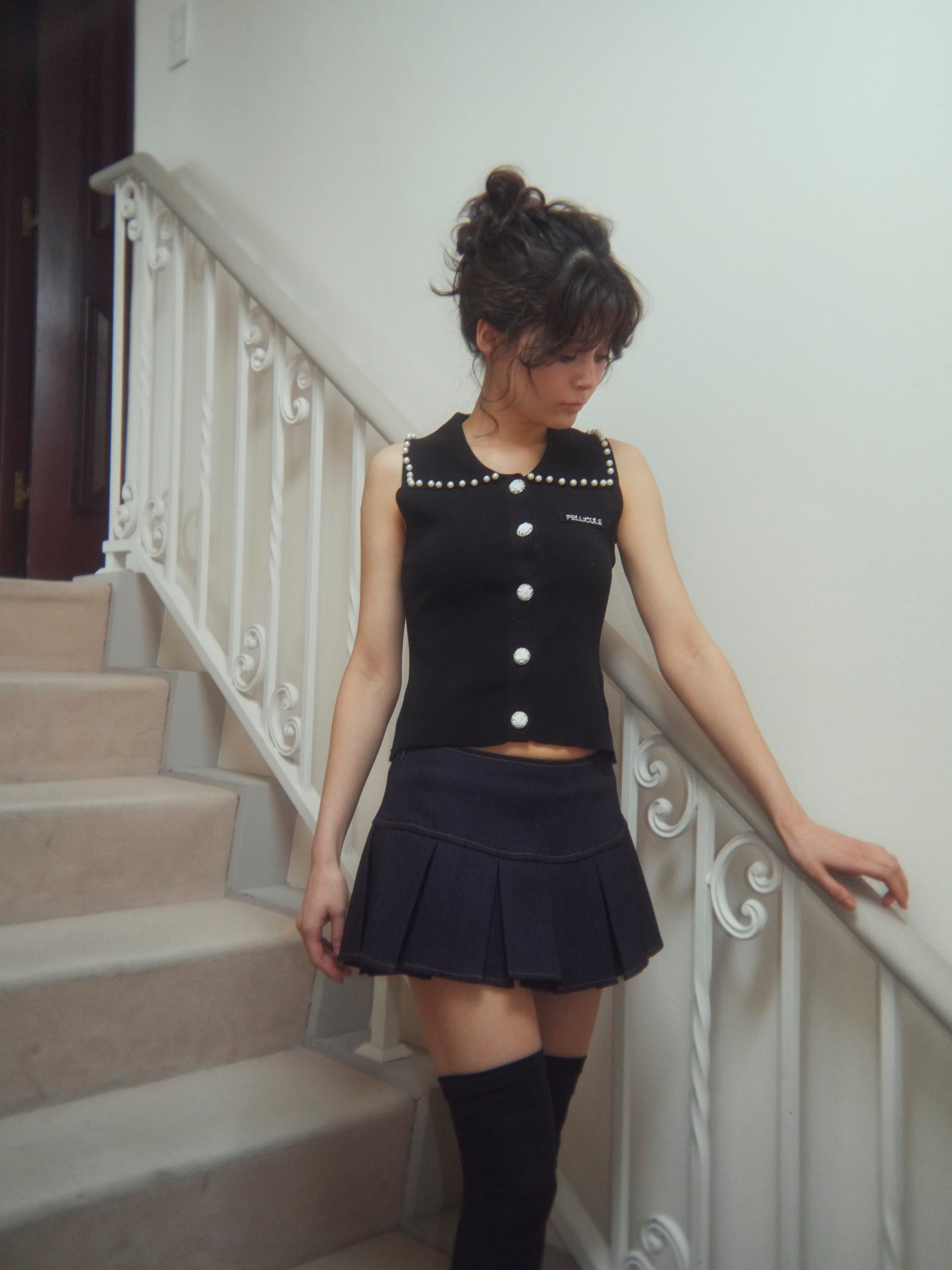 camelia pearl knit