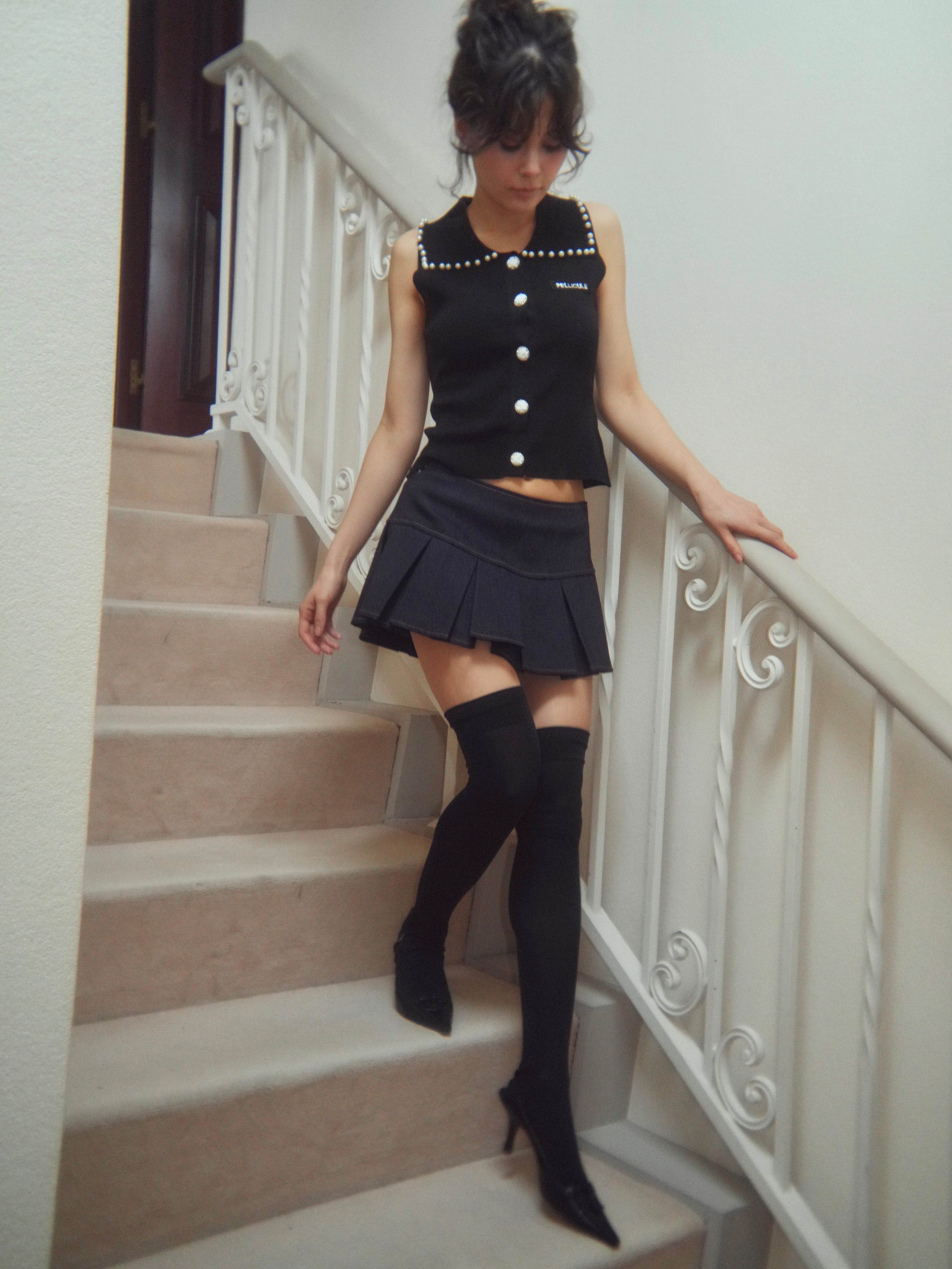 camelia pearl knit