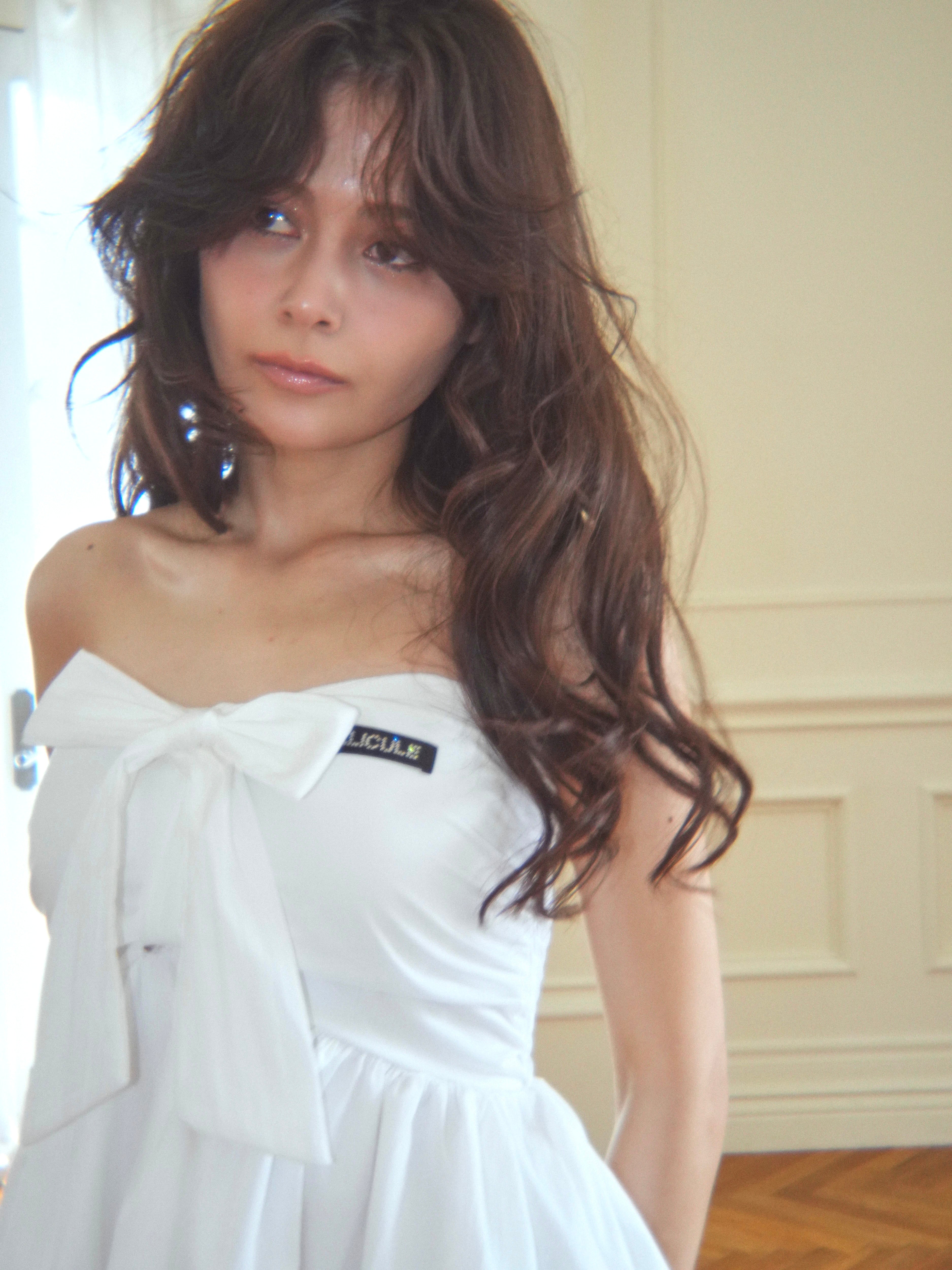 ribbon peplum baretops