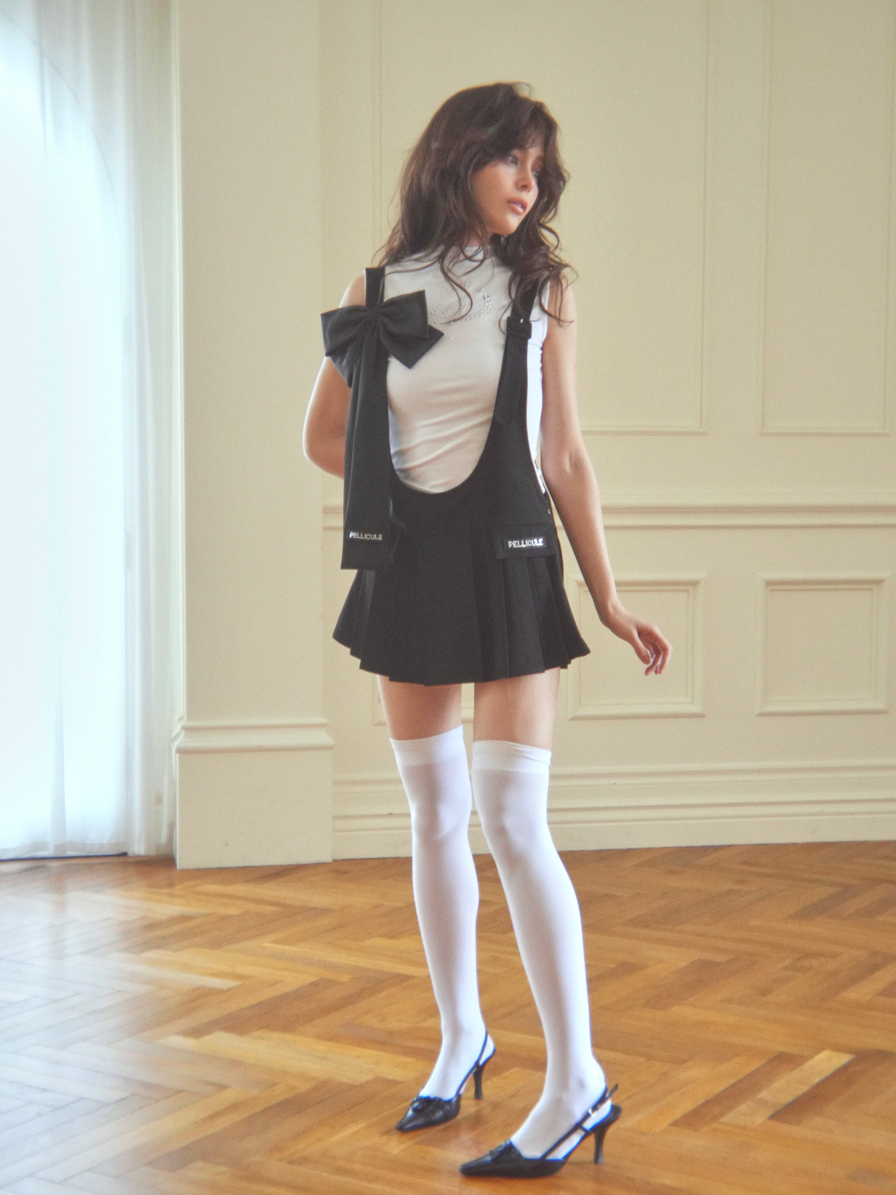 ribbon jumper skirt