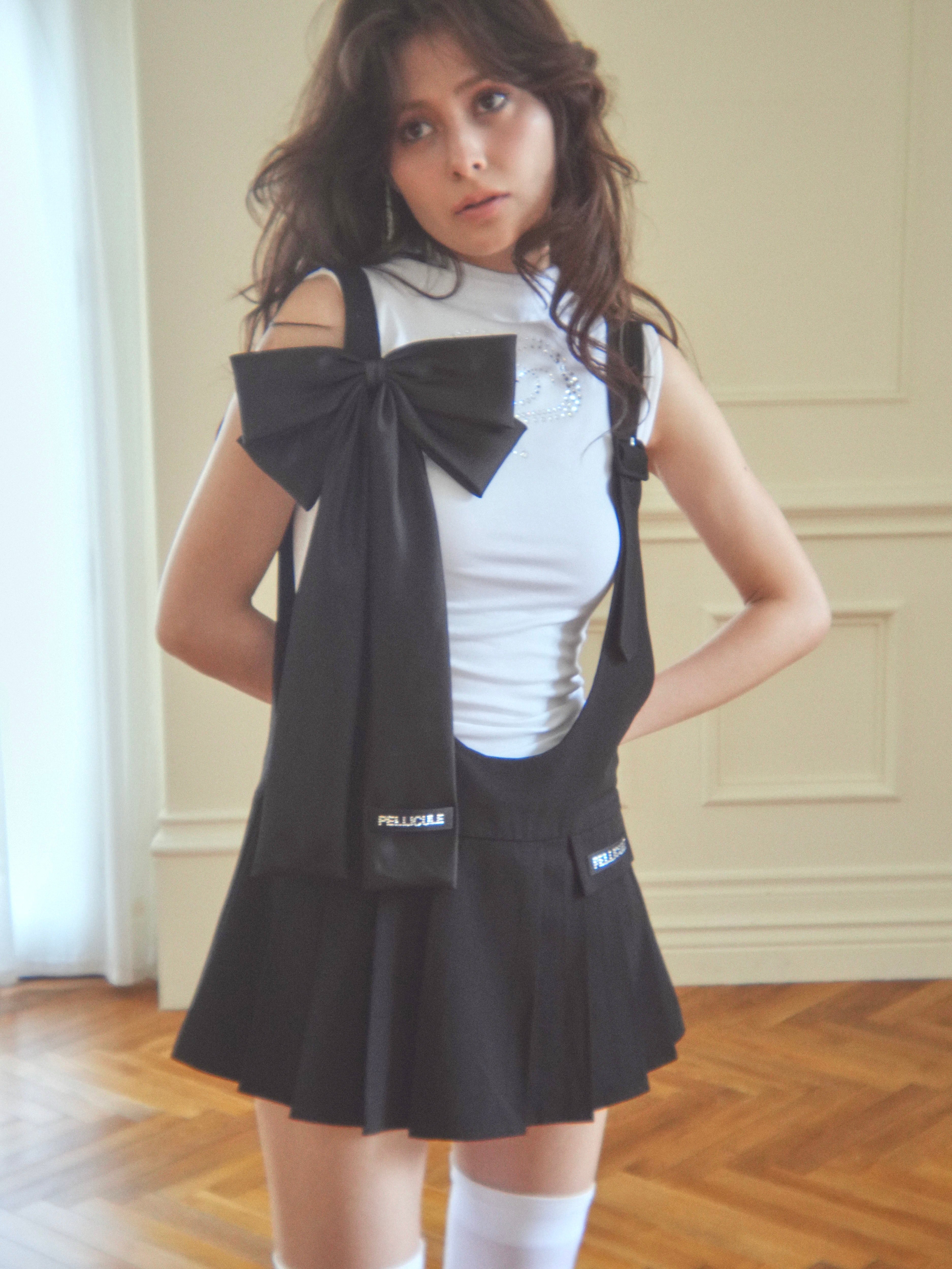 ribbon jumper skirt