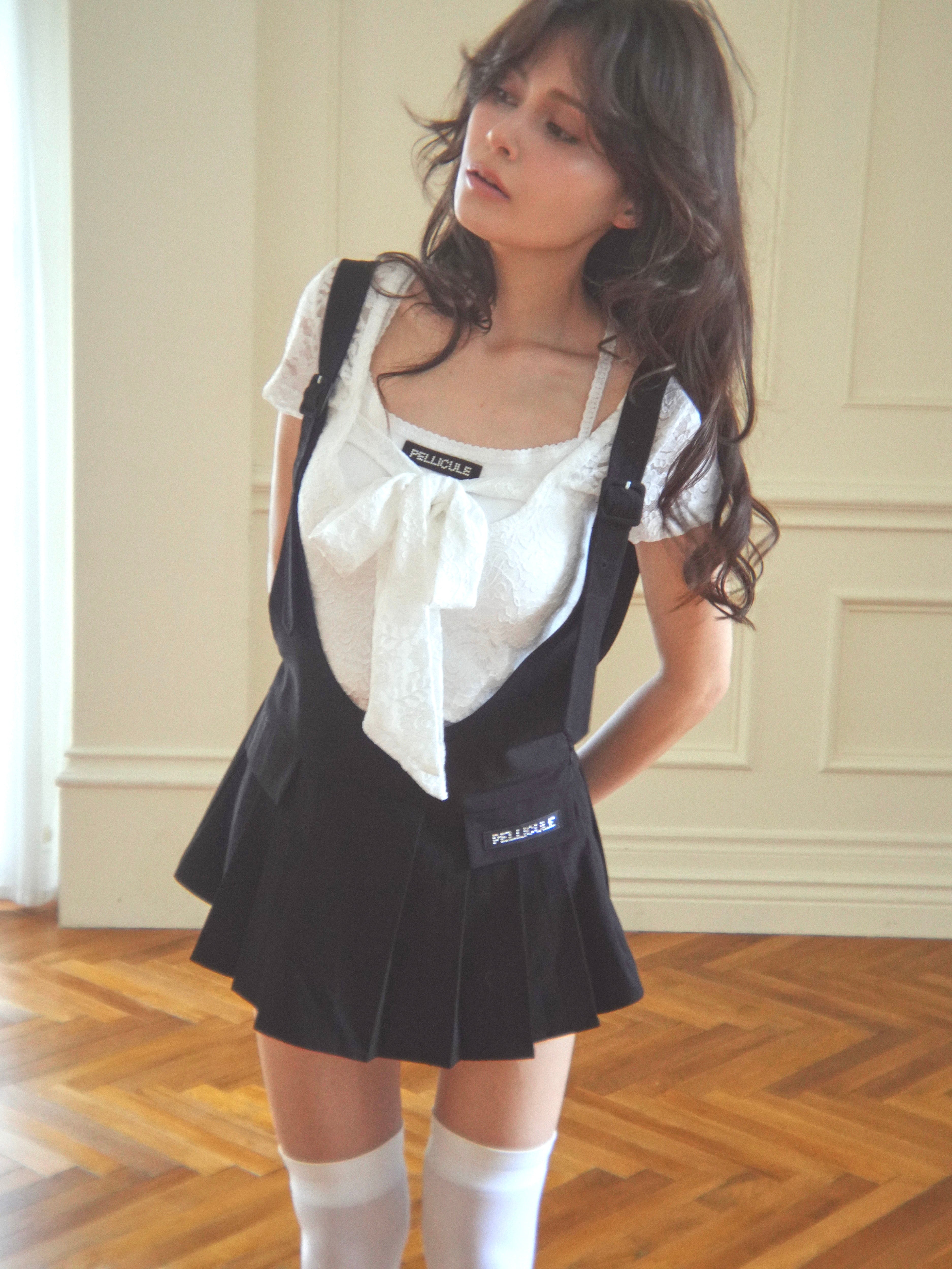 ribbon lacy layertops