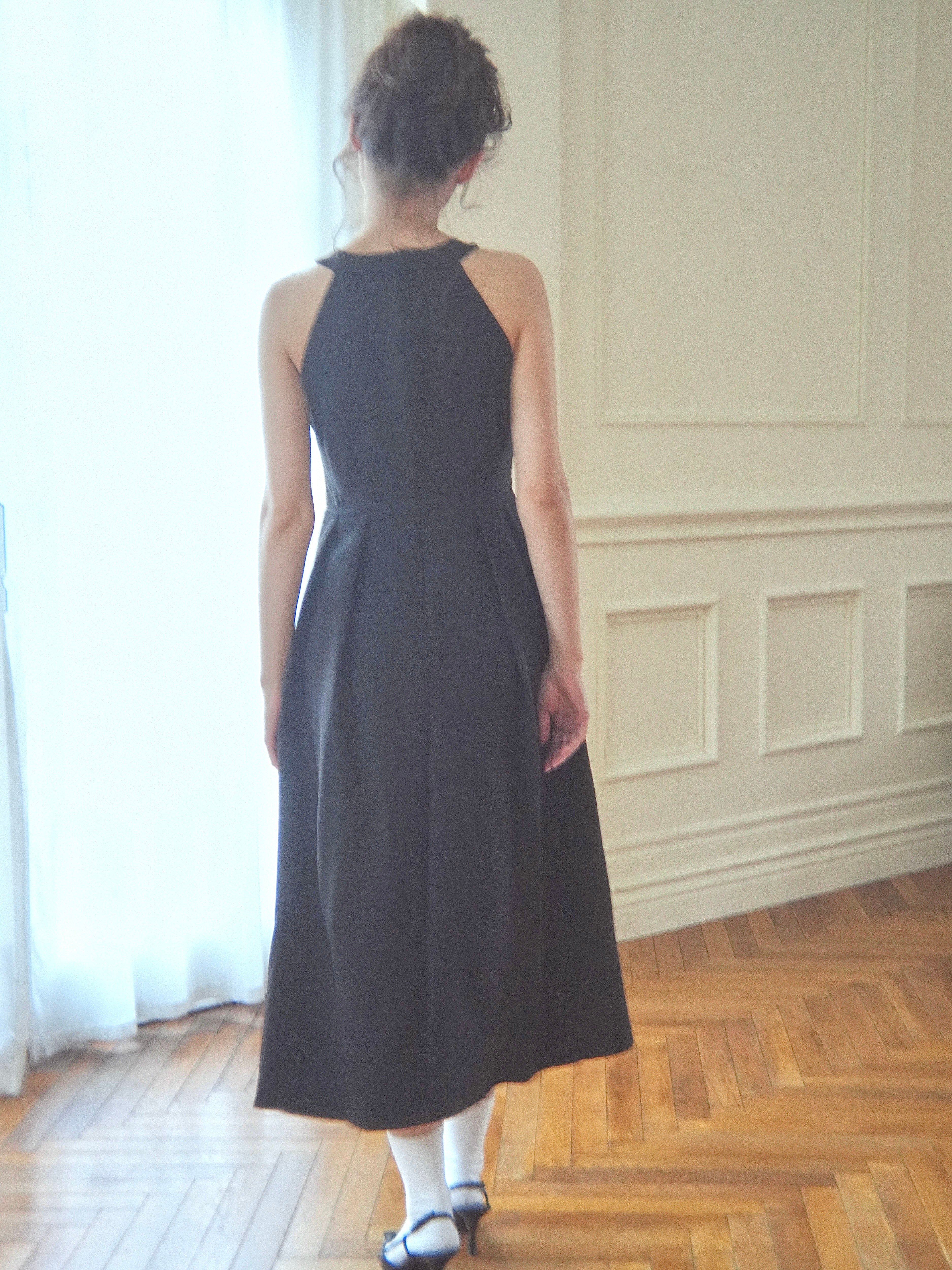 decollete ribbon onepiece