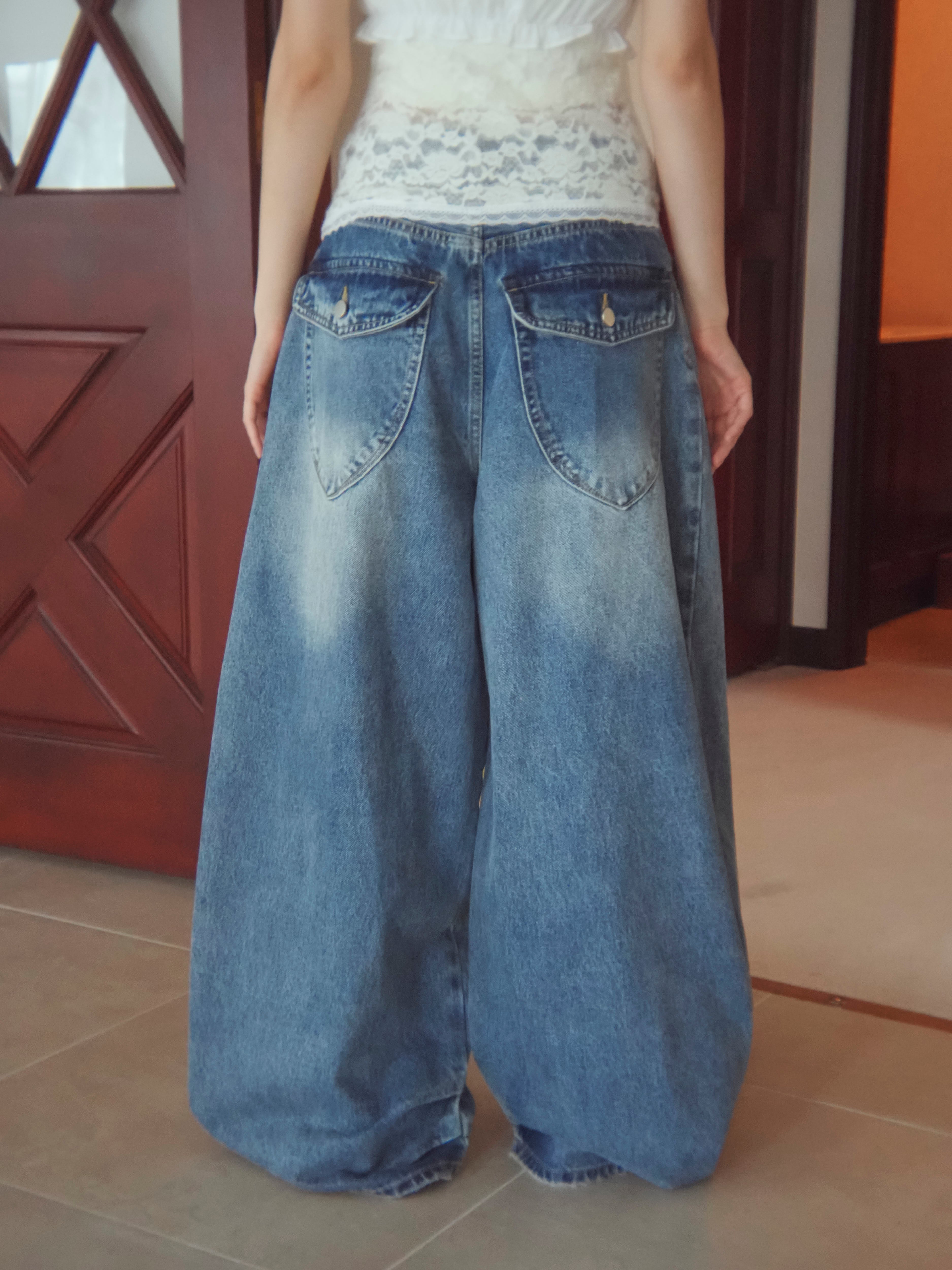 curvywide loose denim