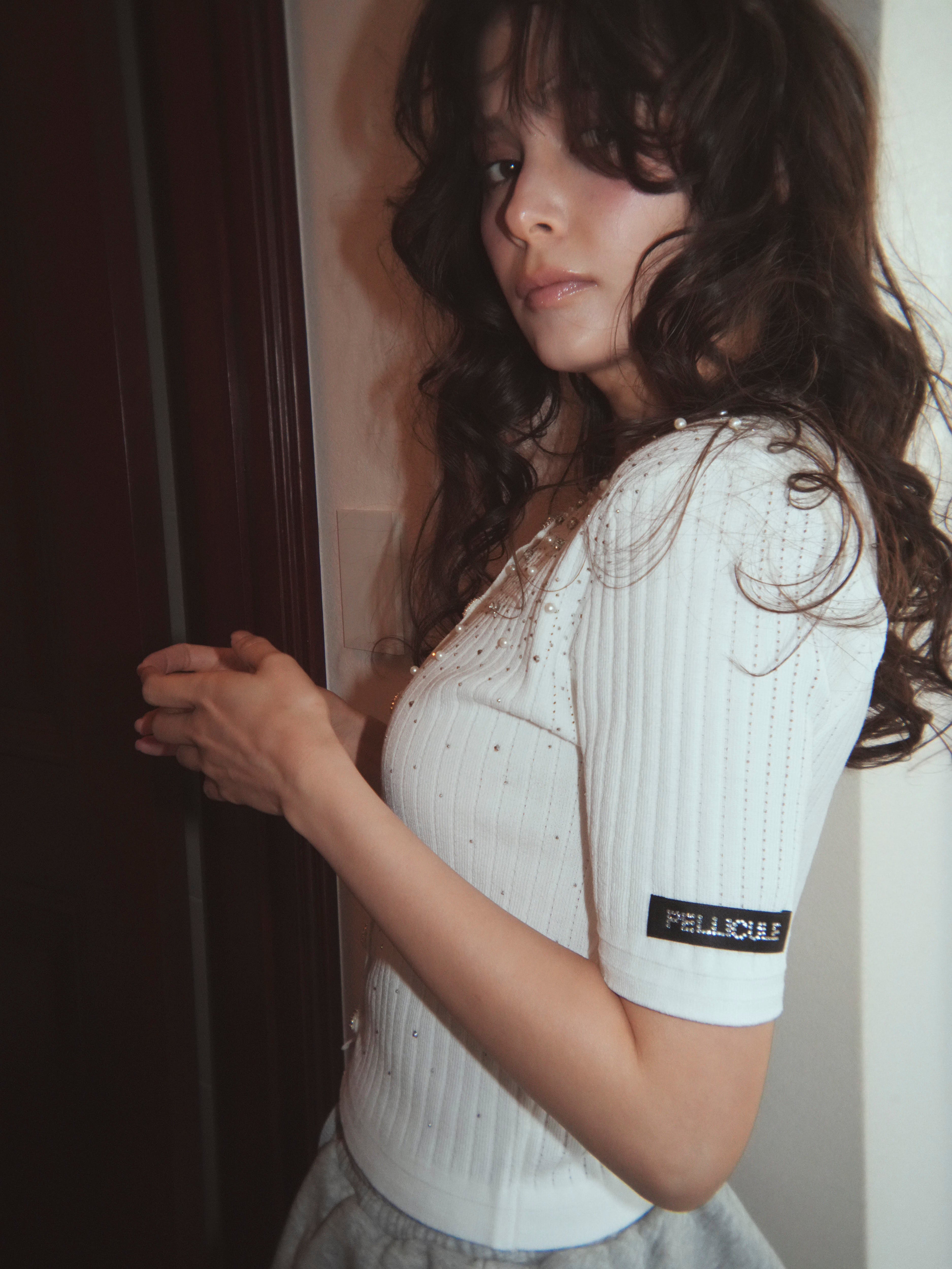 bijou knit tops
