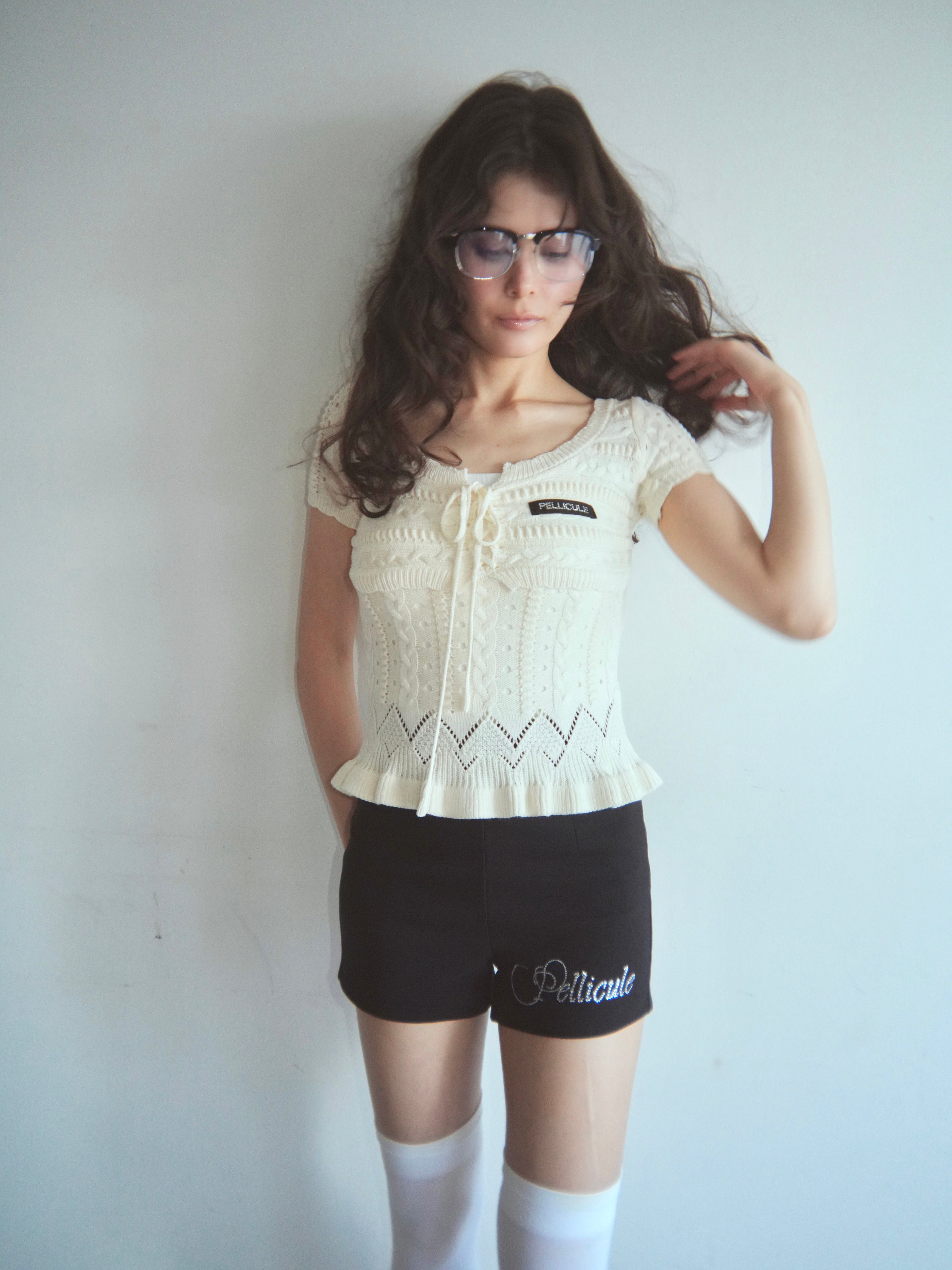 lace knitting tops