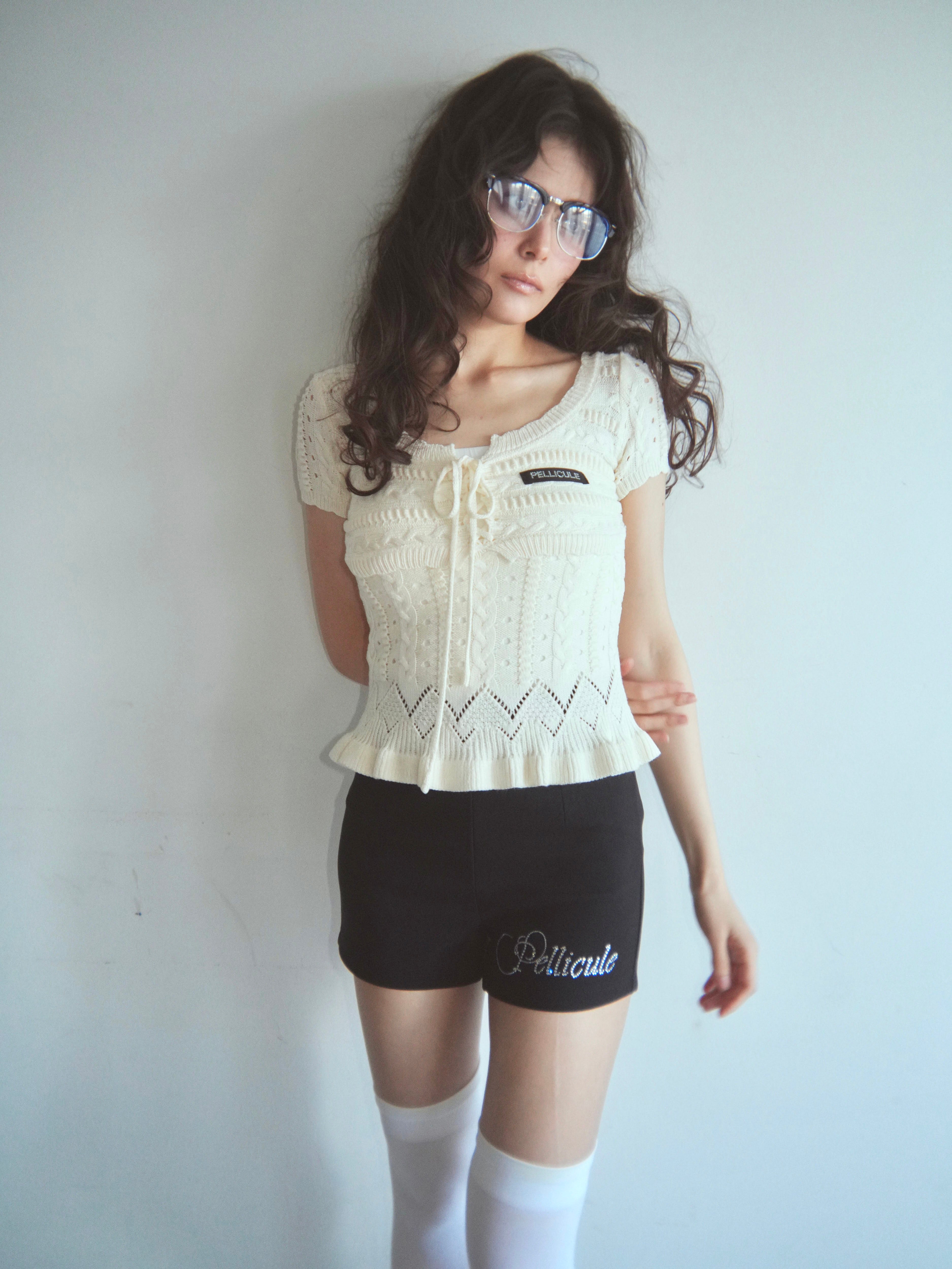 lace knitting tops