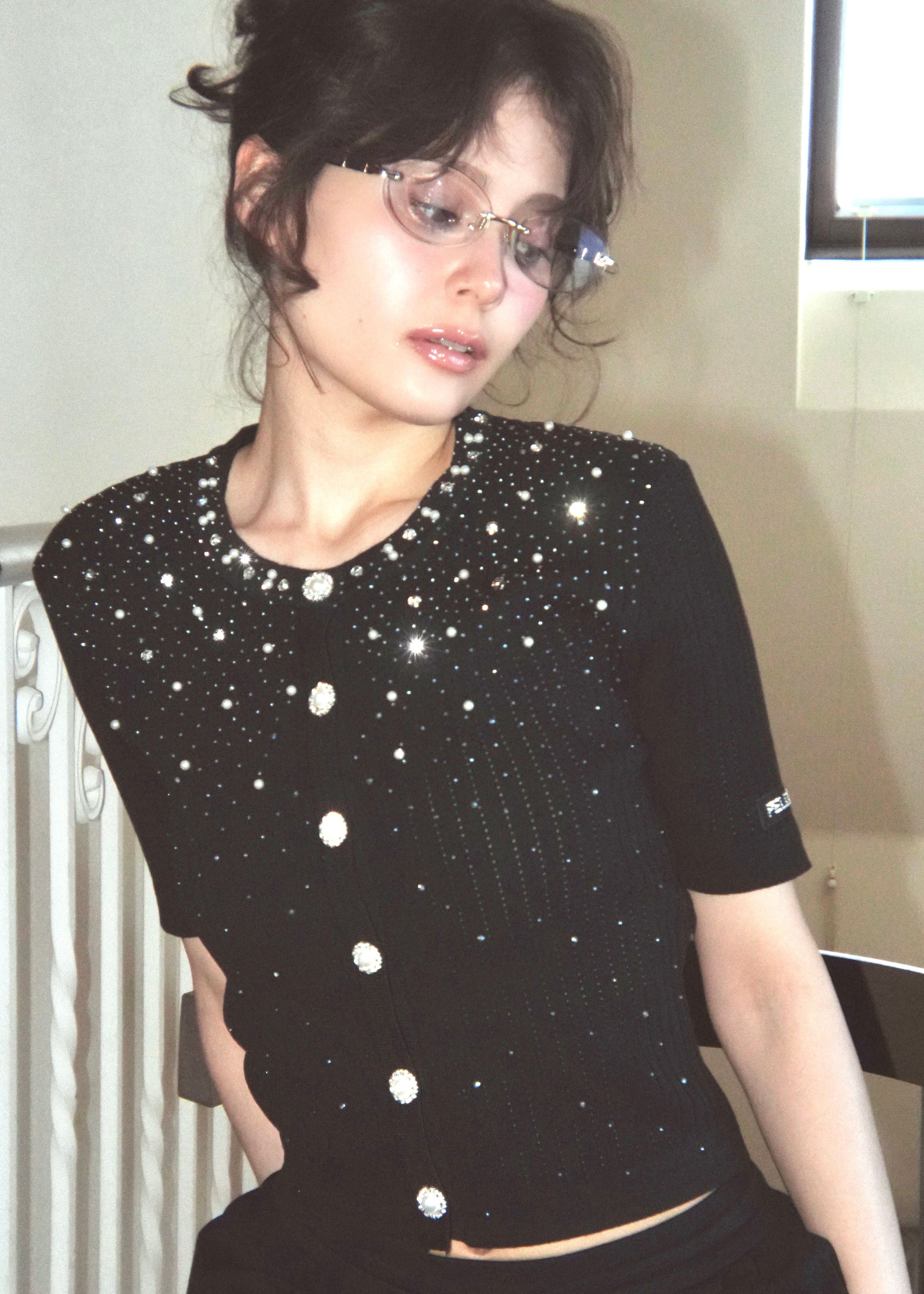 bijou knit tops