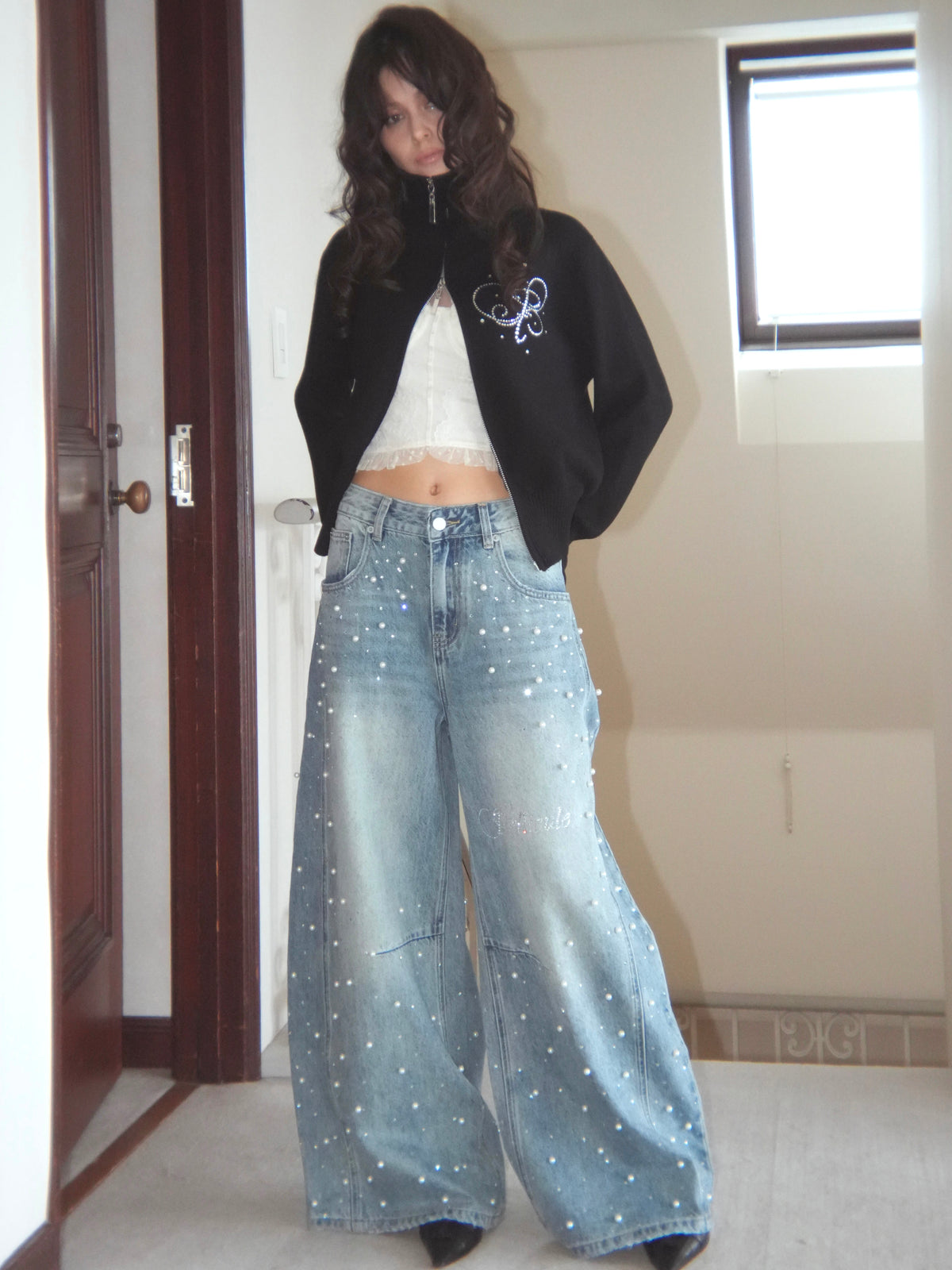 jewelleric wide denim