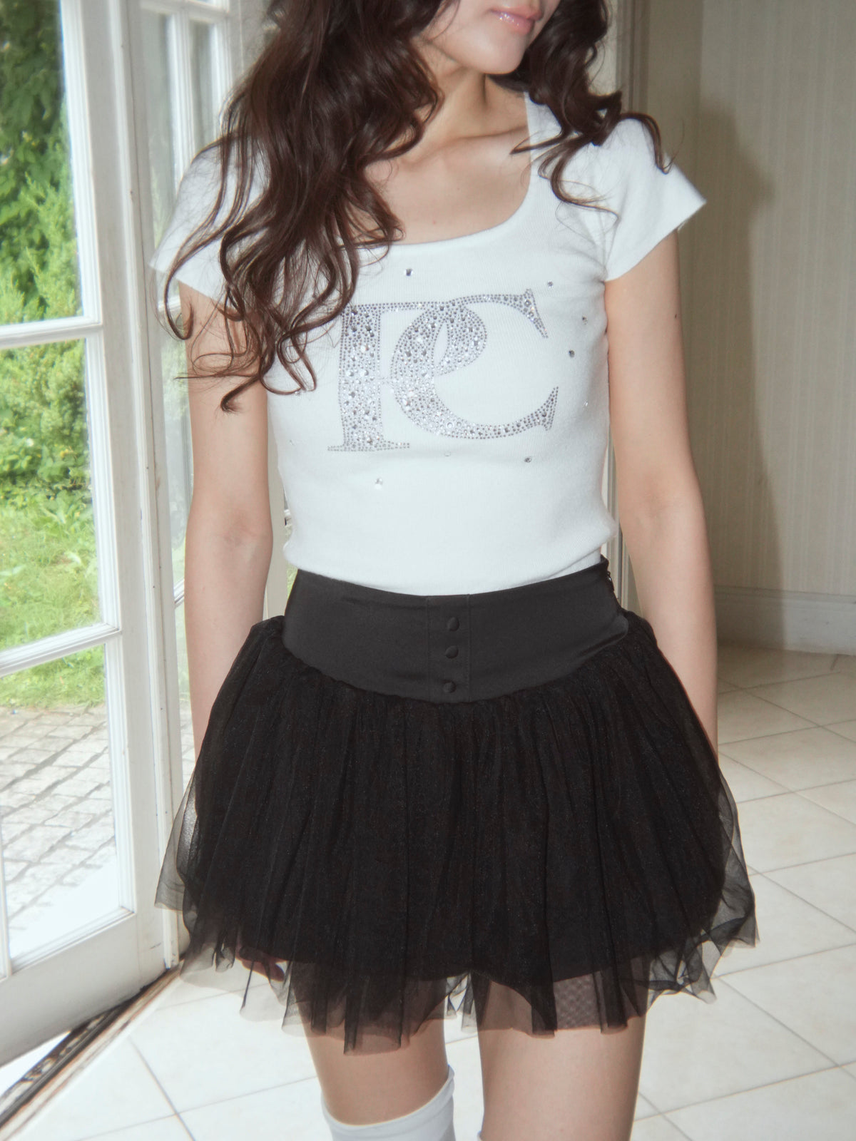 jewel powdery knit