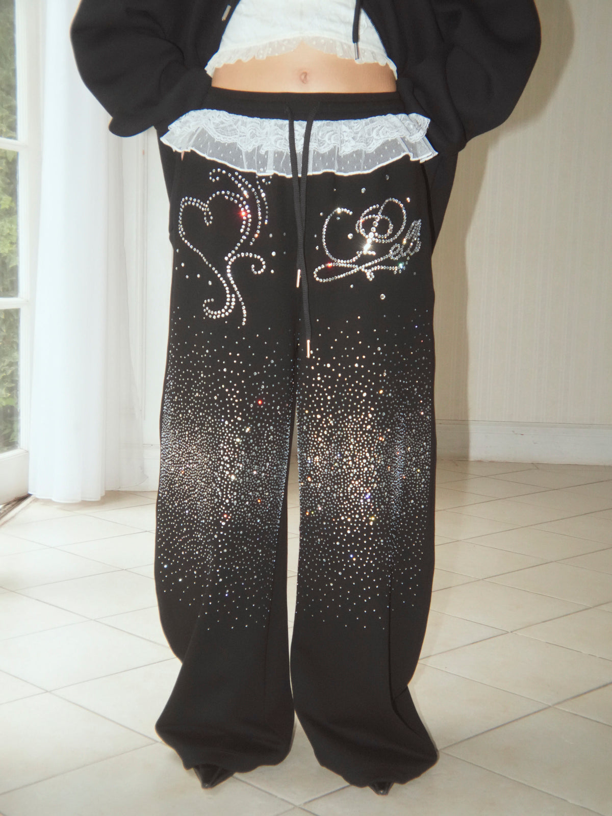 waistfrill sweat pants