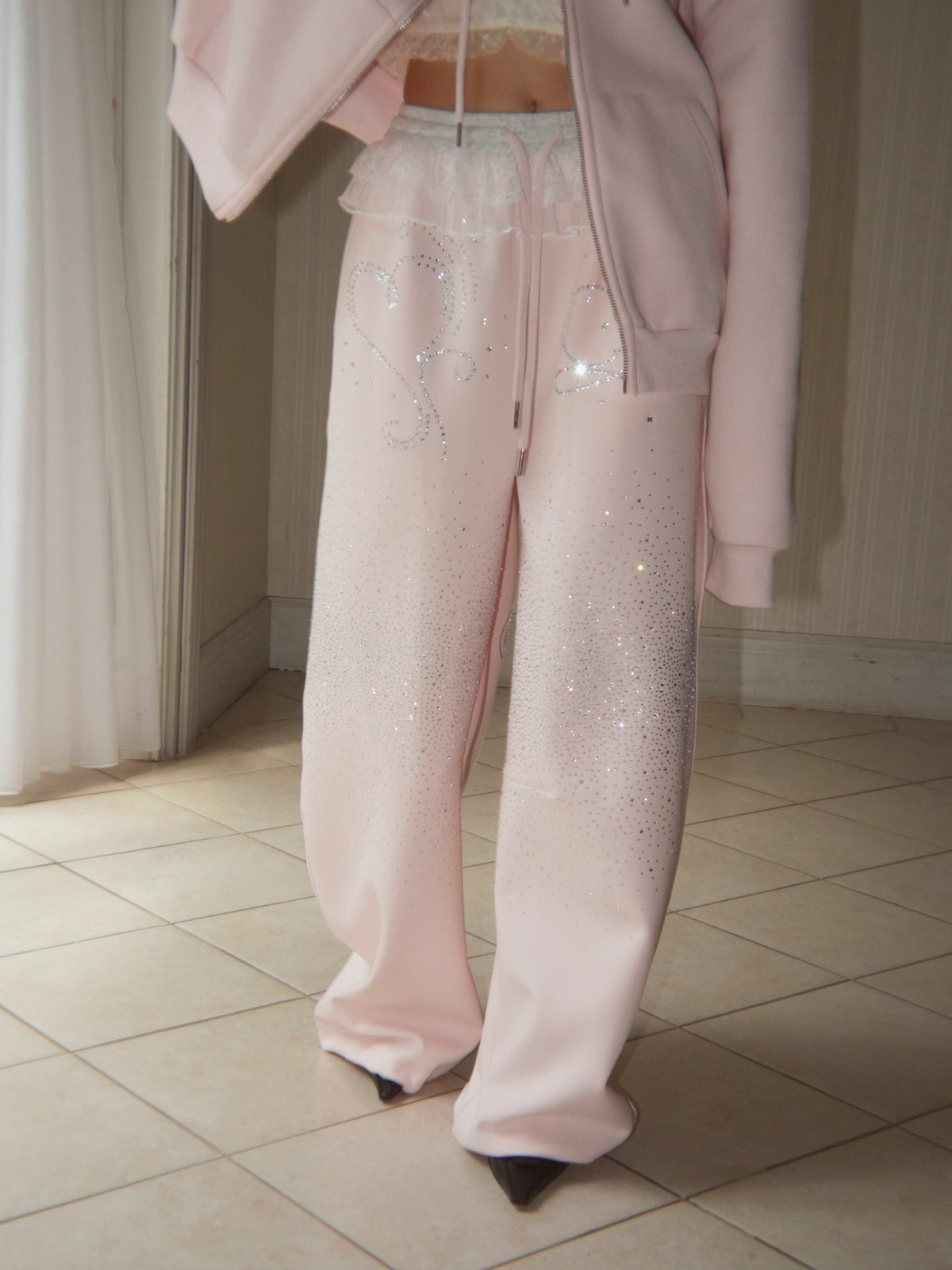 waistfrill sweat pants