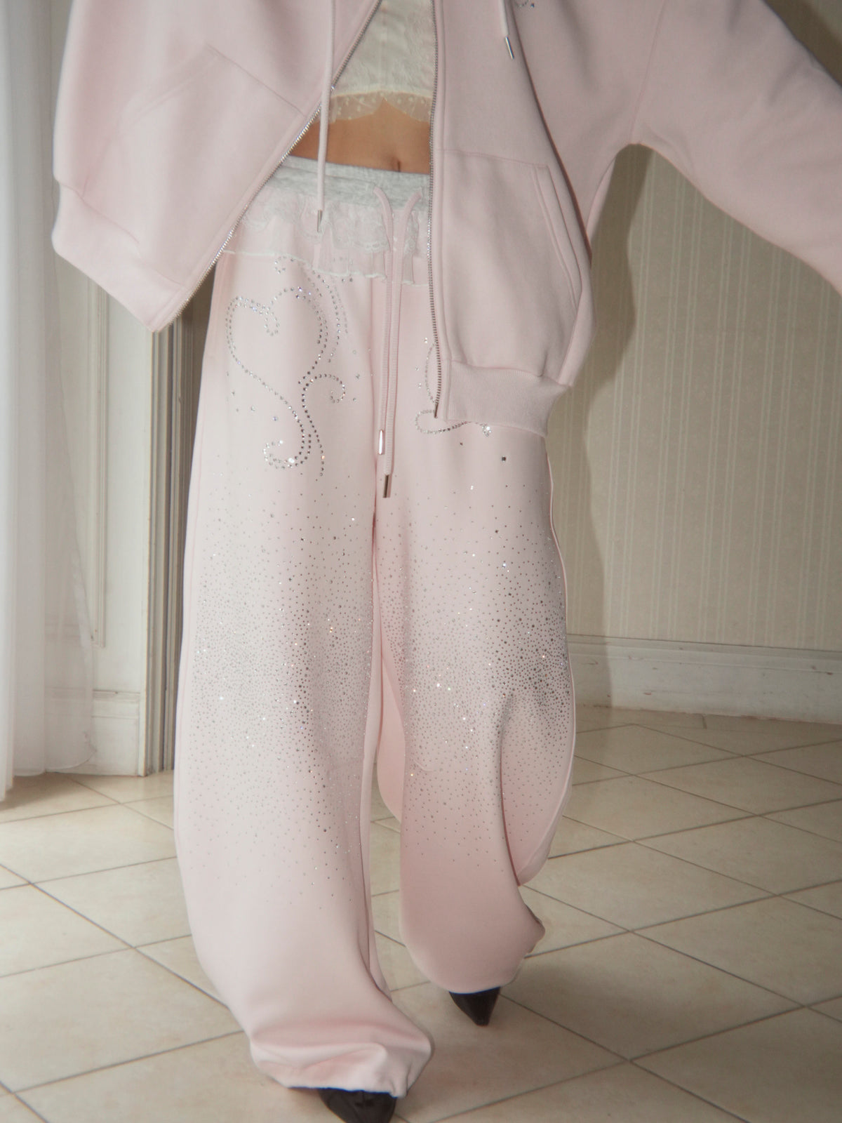 waistfrill sweat pants