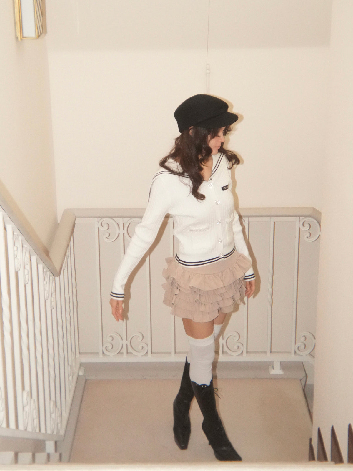 sailor bicolor knit