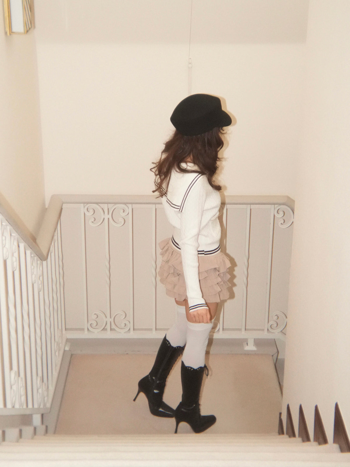 sailor bicolor knit