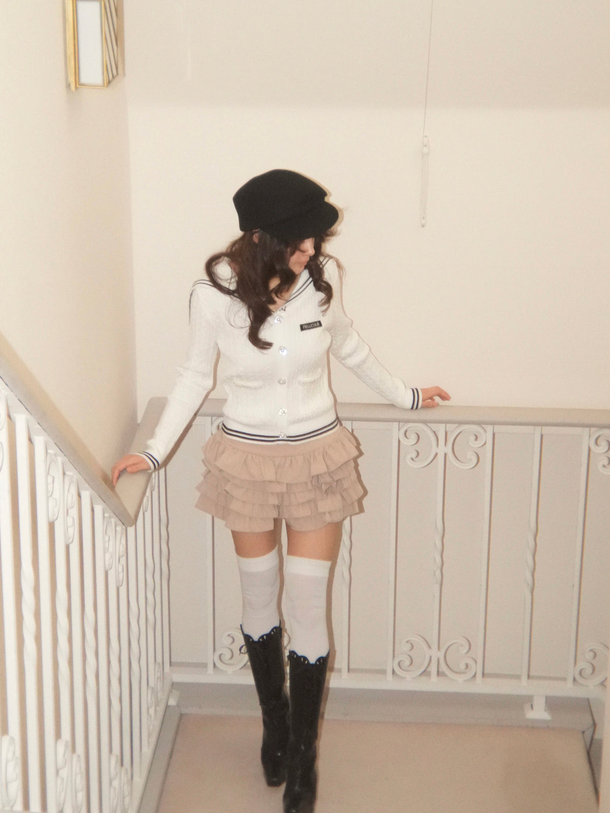 sailor bicolor knit