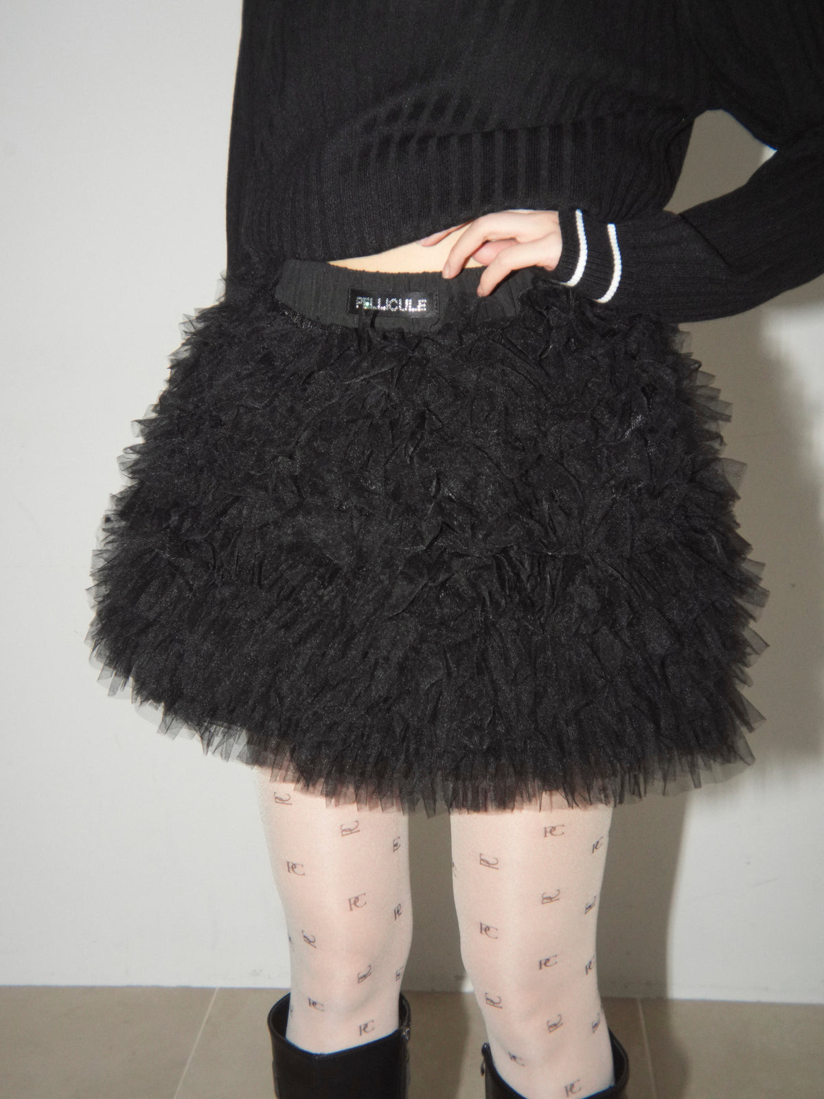 tulle bouquet skirt
