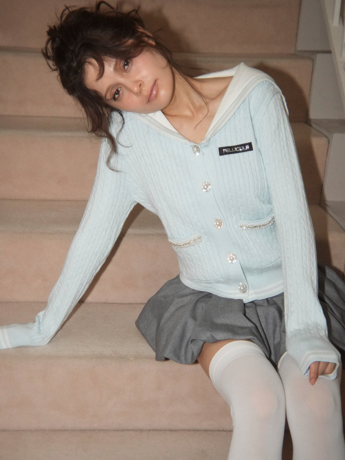 sailor bicolor knit